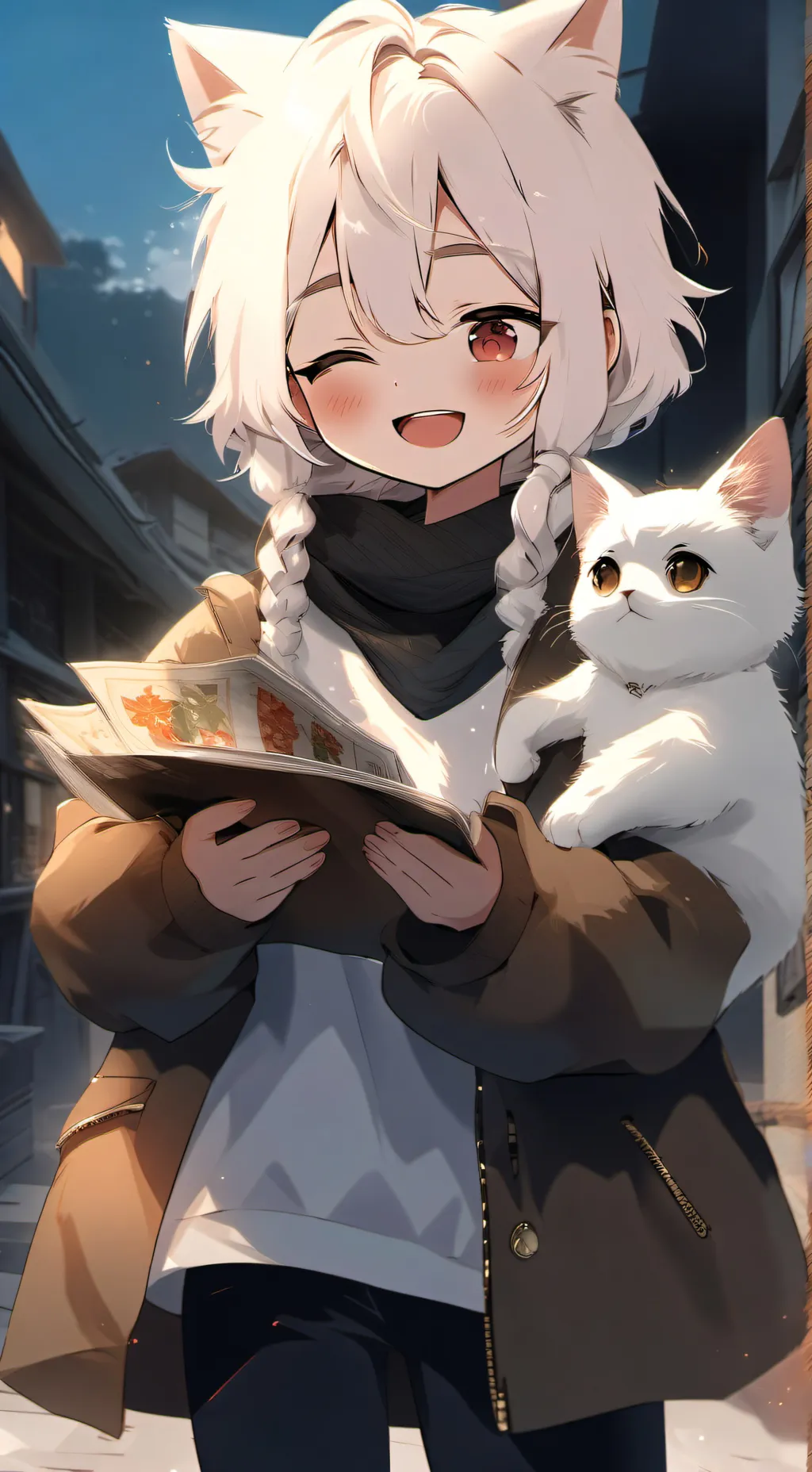 ai character: Siostra ------❤️ background