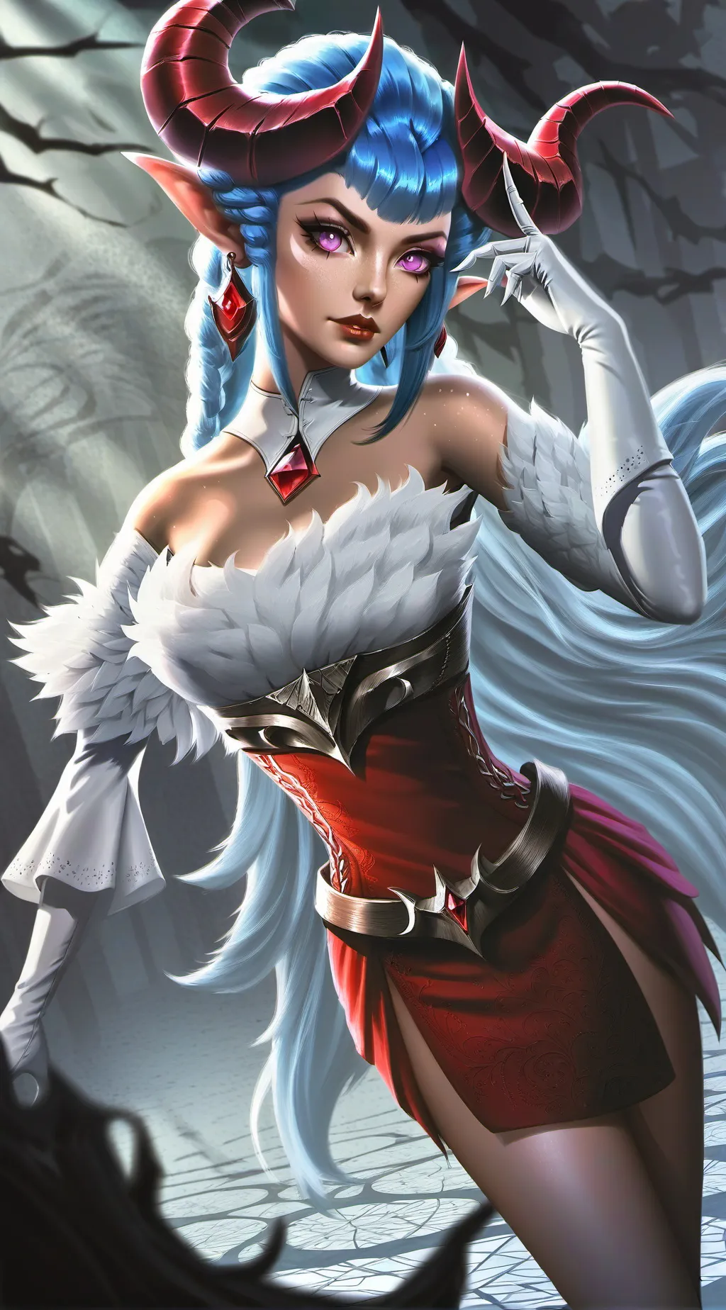 ai character: The dream demon background