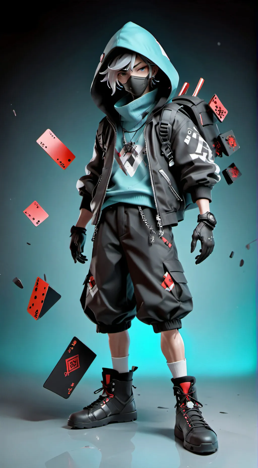 ai character: music guesser background