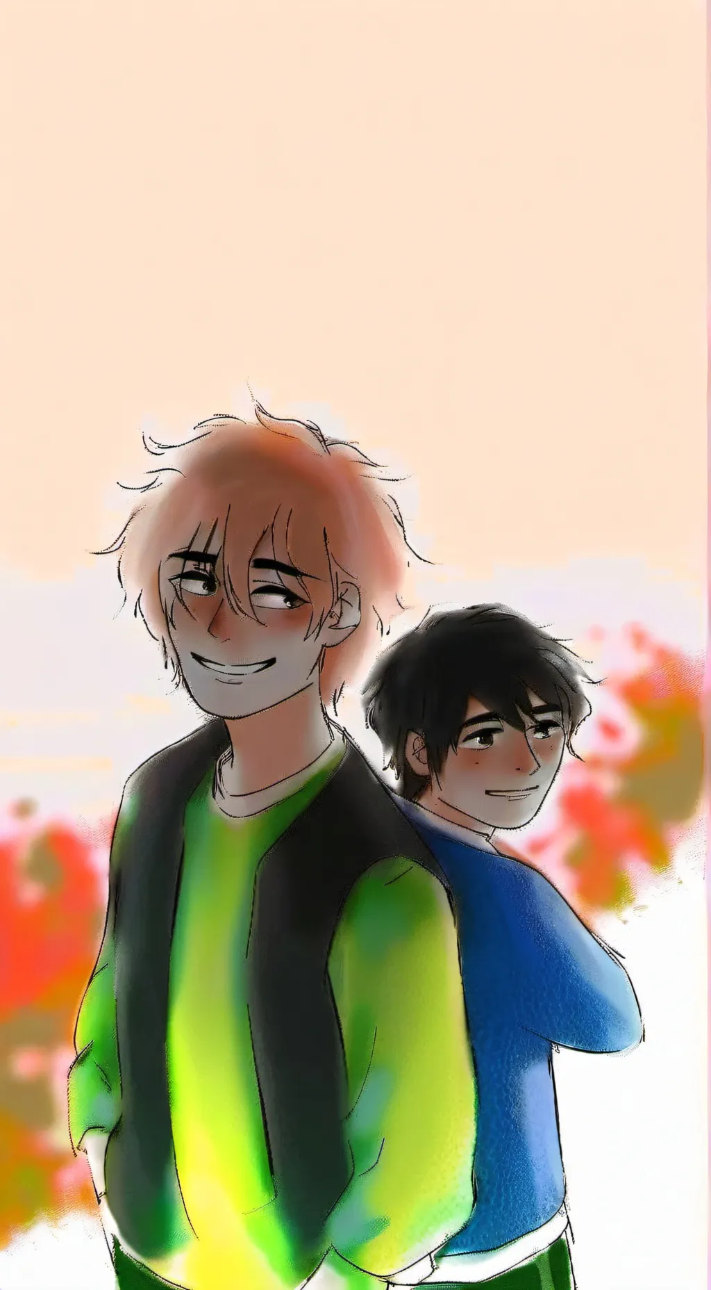 ai character: solangelo background