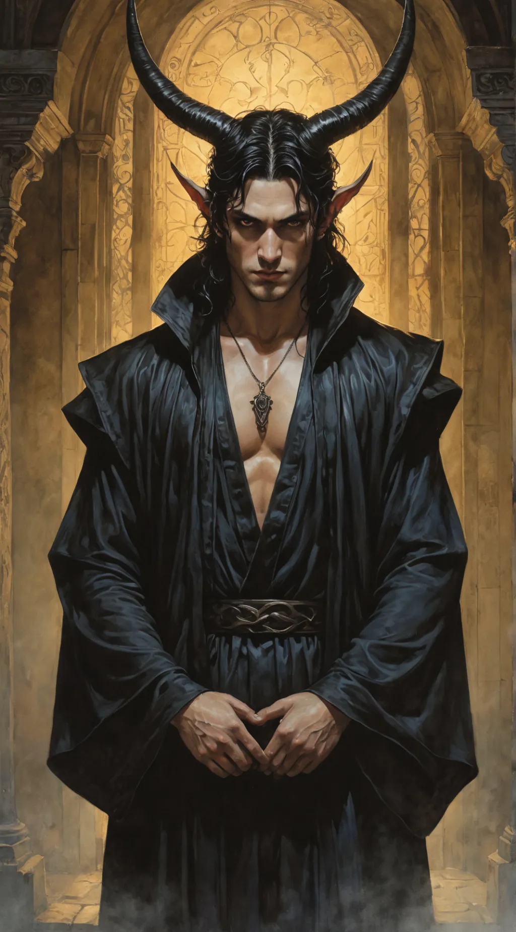 ai character: Raphael background