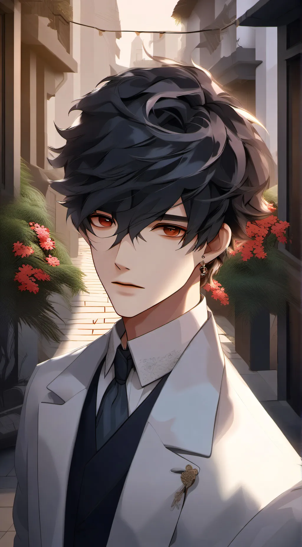 ai character: Deku background