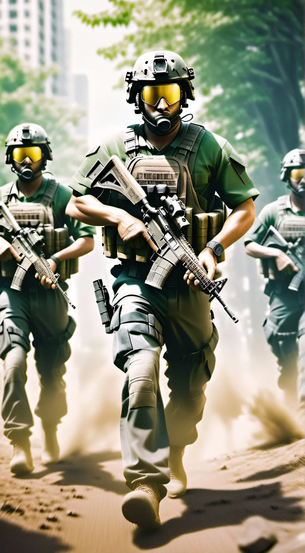 ai character: ghost mutt background