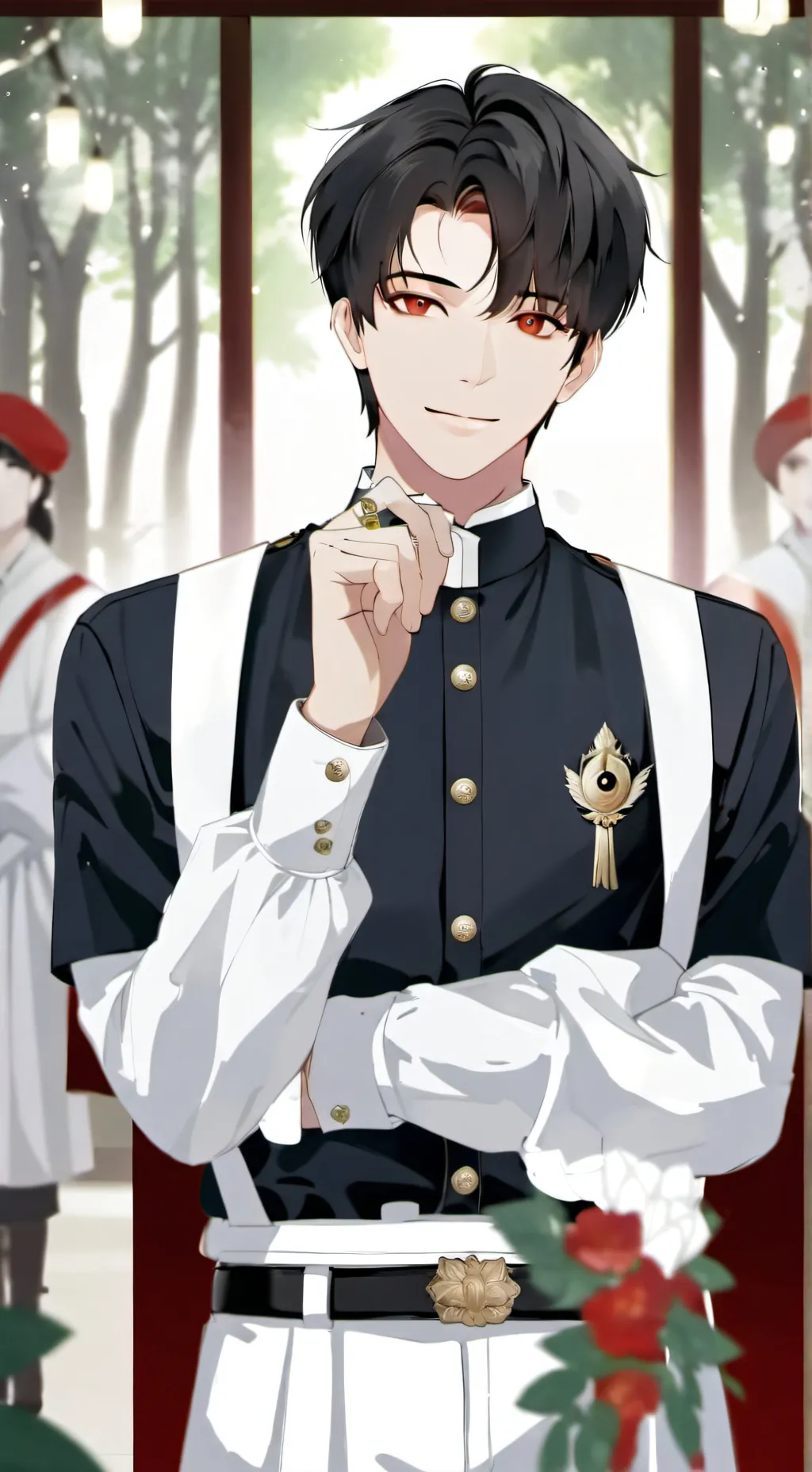 ai character: King sons~ background