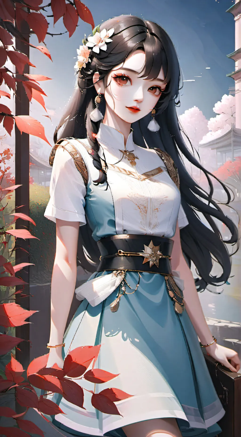 ai character: Mya background