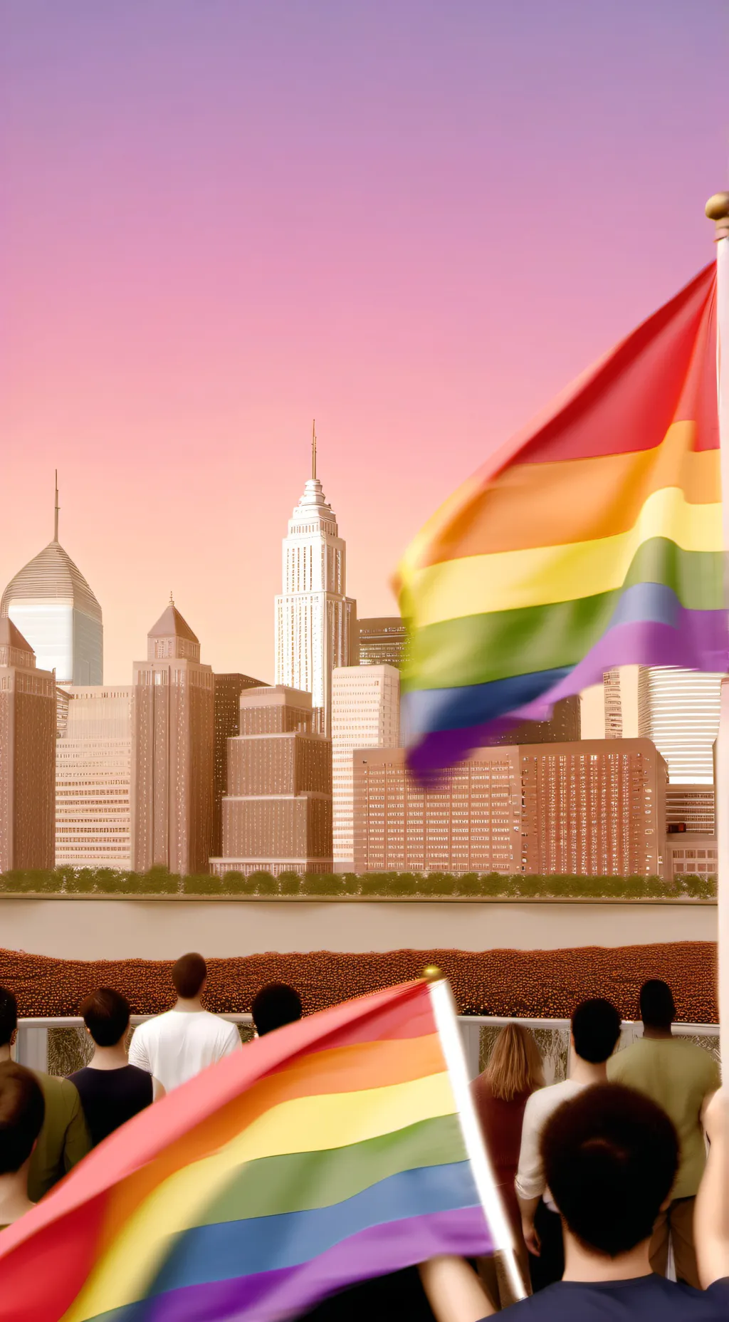 ai character: Pride Time background