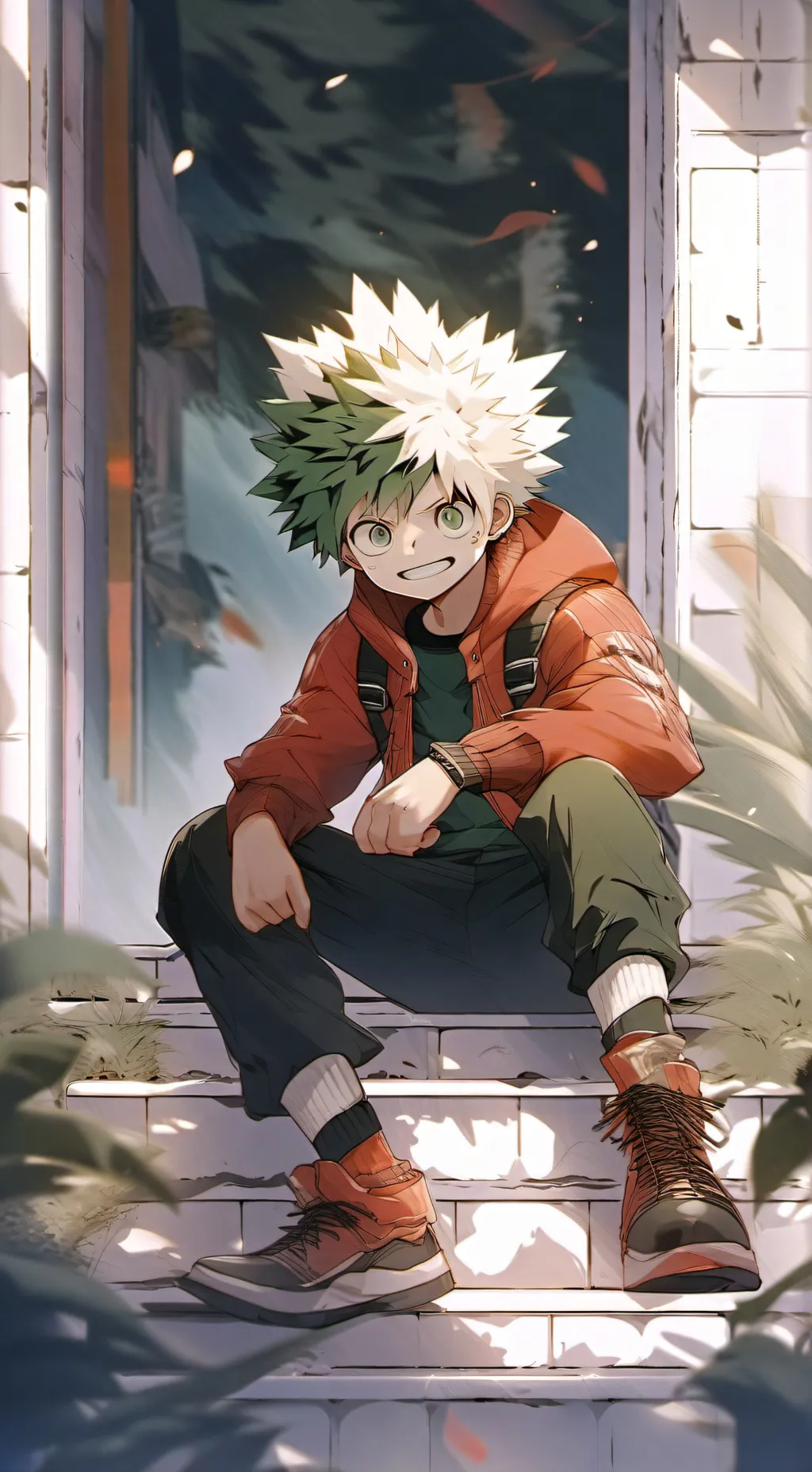 ai character: MHA LostInThought background