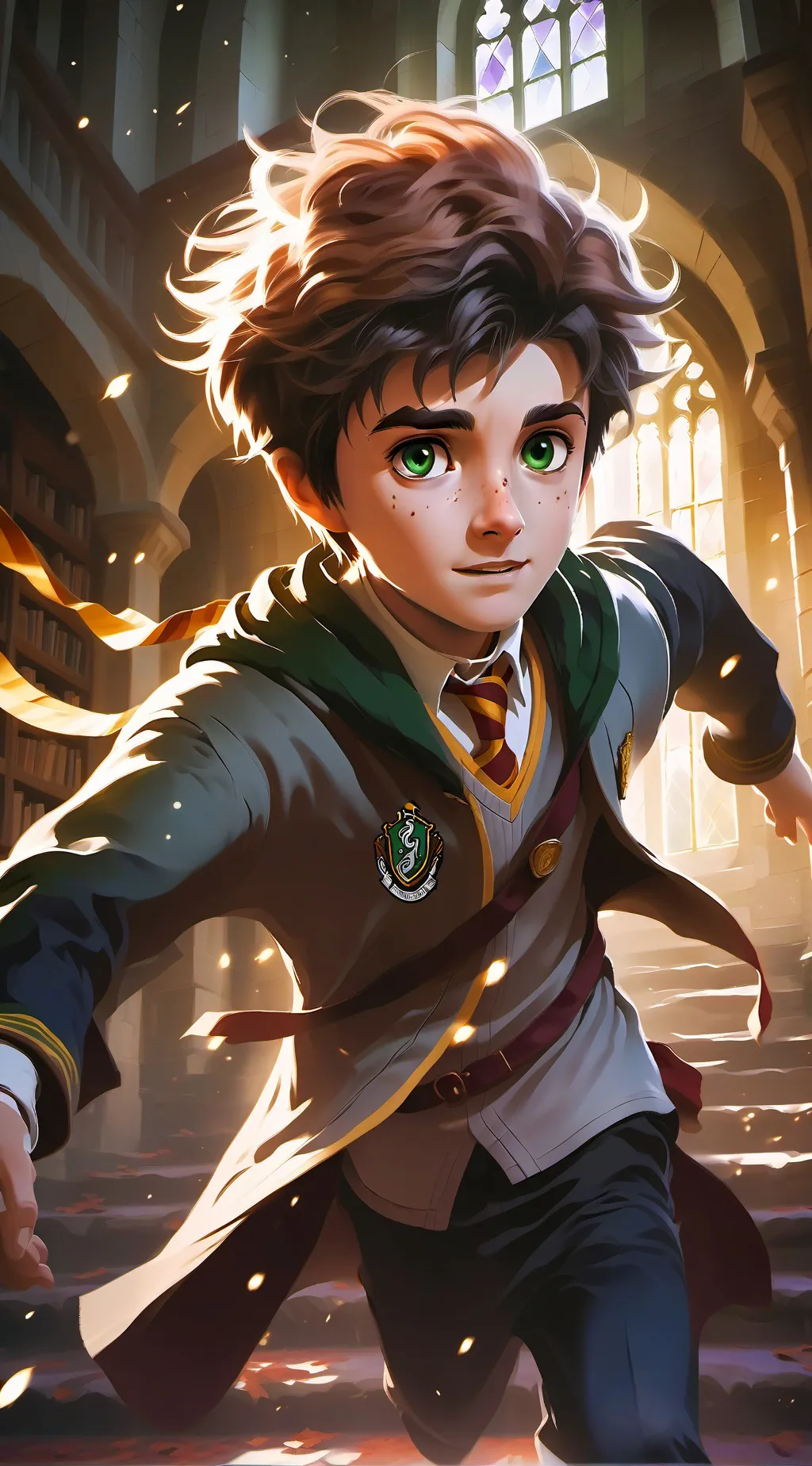 ai character: Harry Potter background