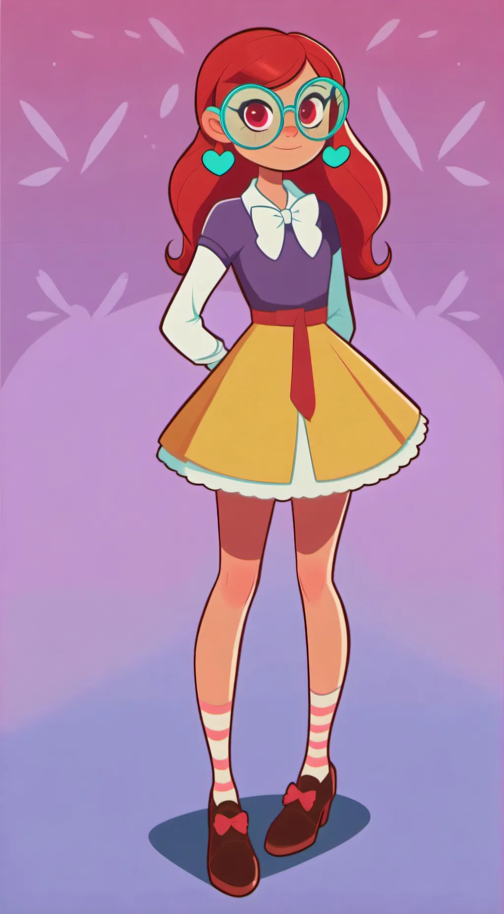 ai character: Madison  background