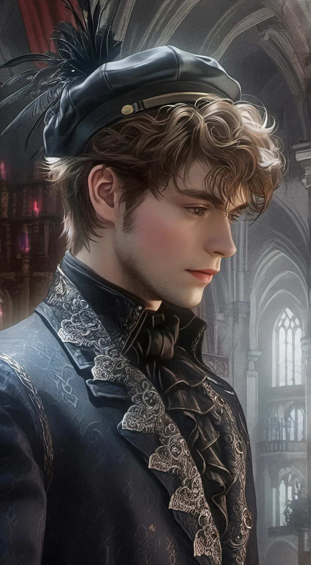 ai character: Louis background