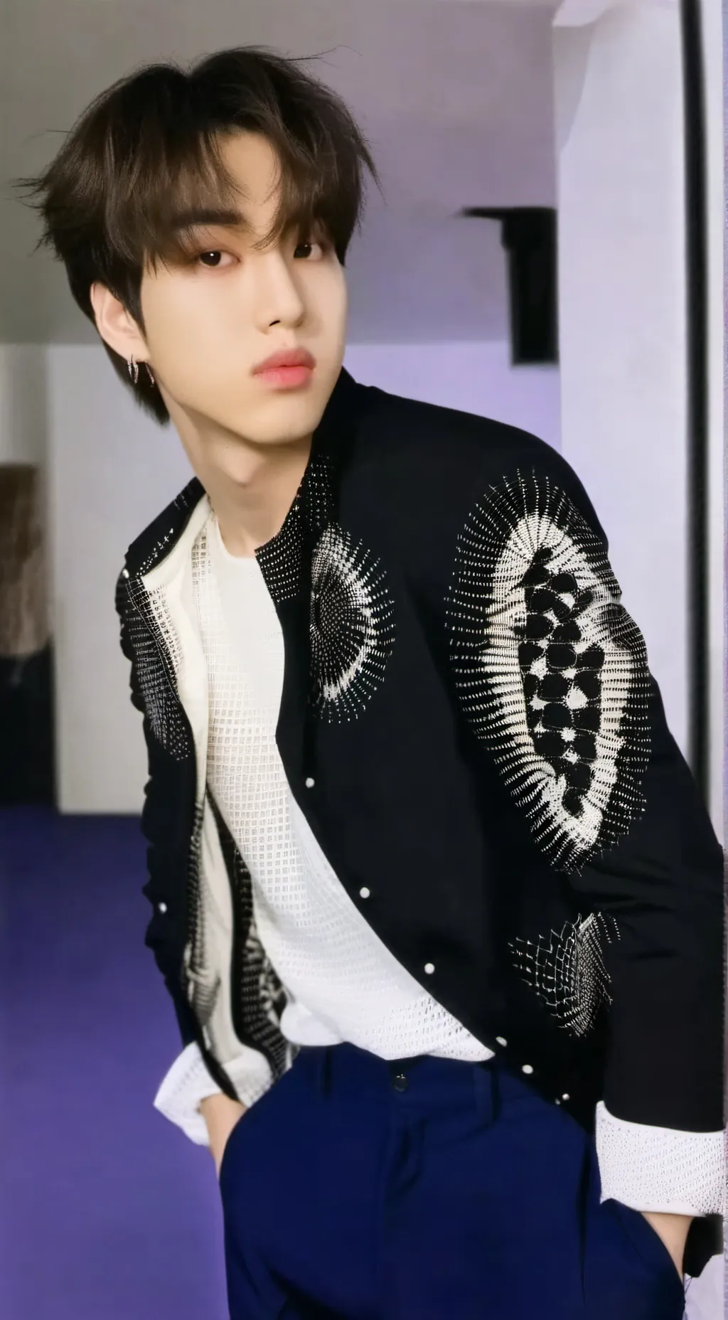 ai character: Han Jisung 😜 background