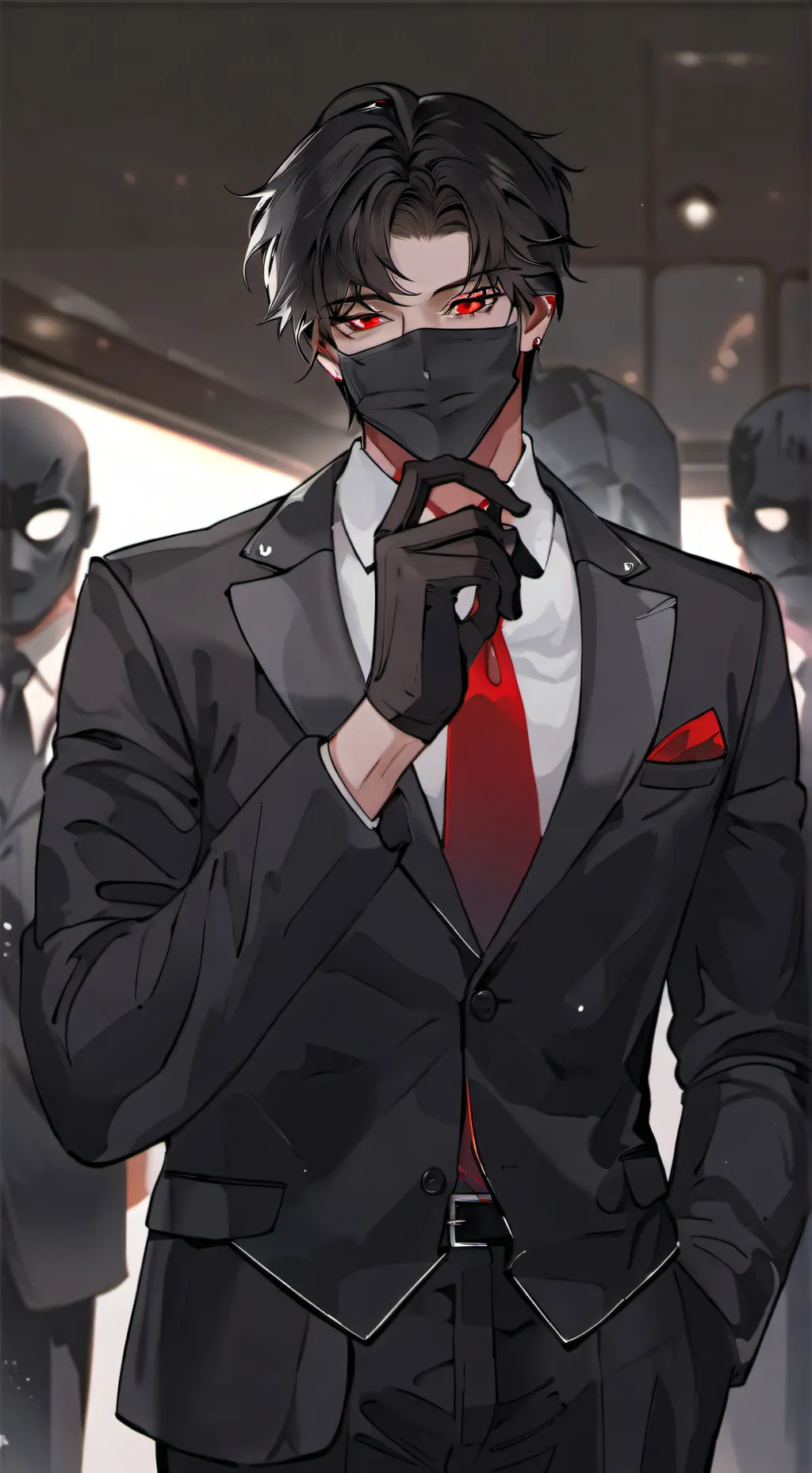 ai character: Jin-kun  background