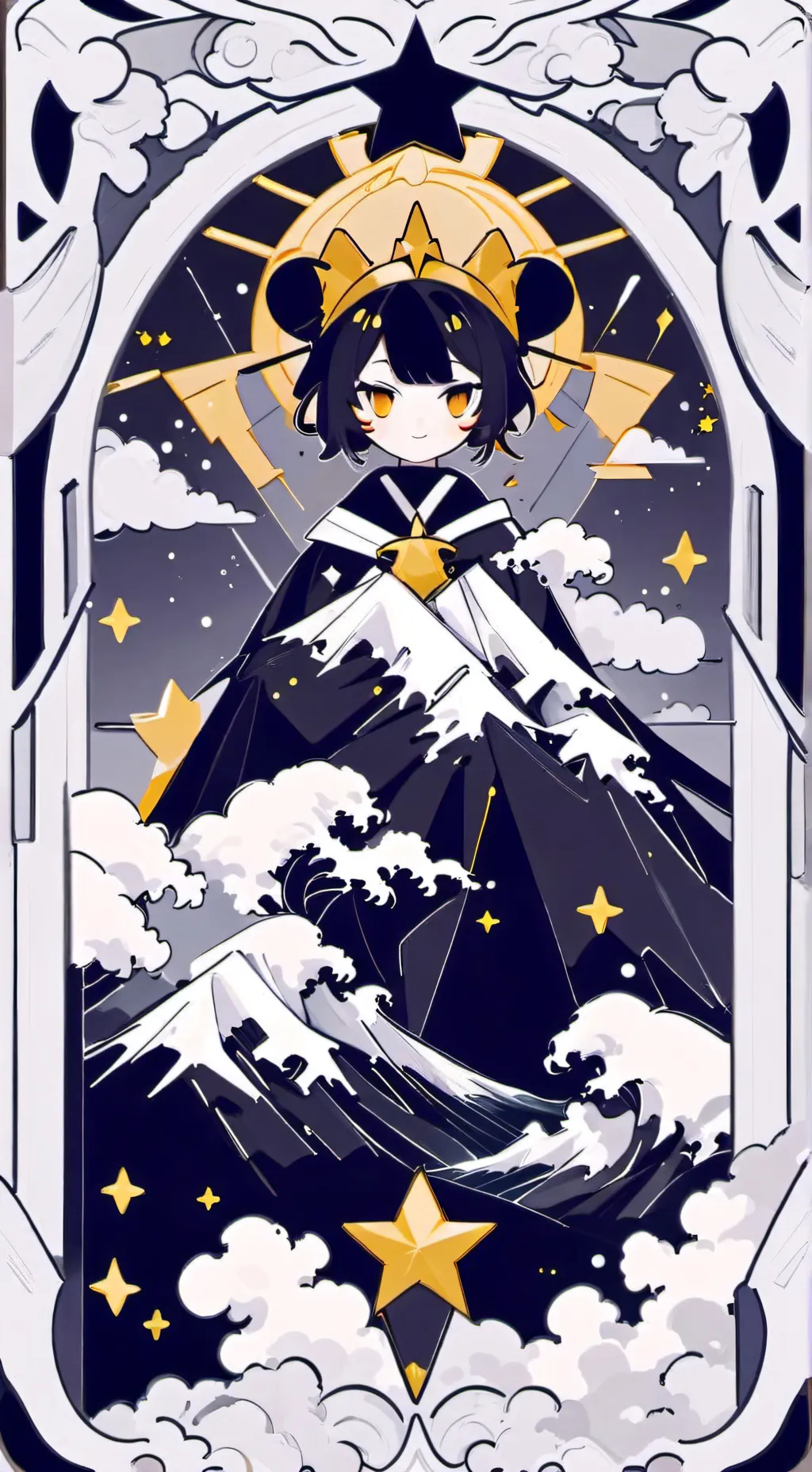 ai character: MD in fpe background