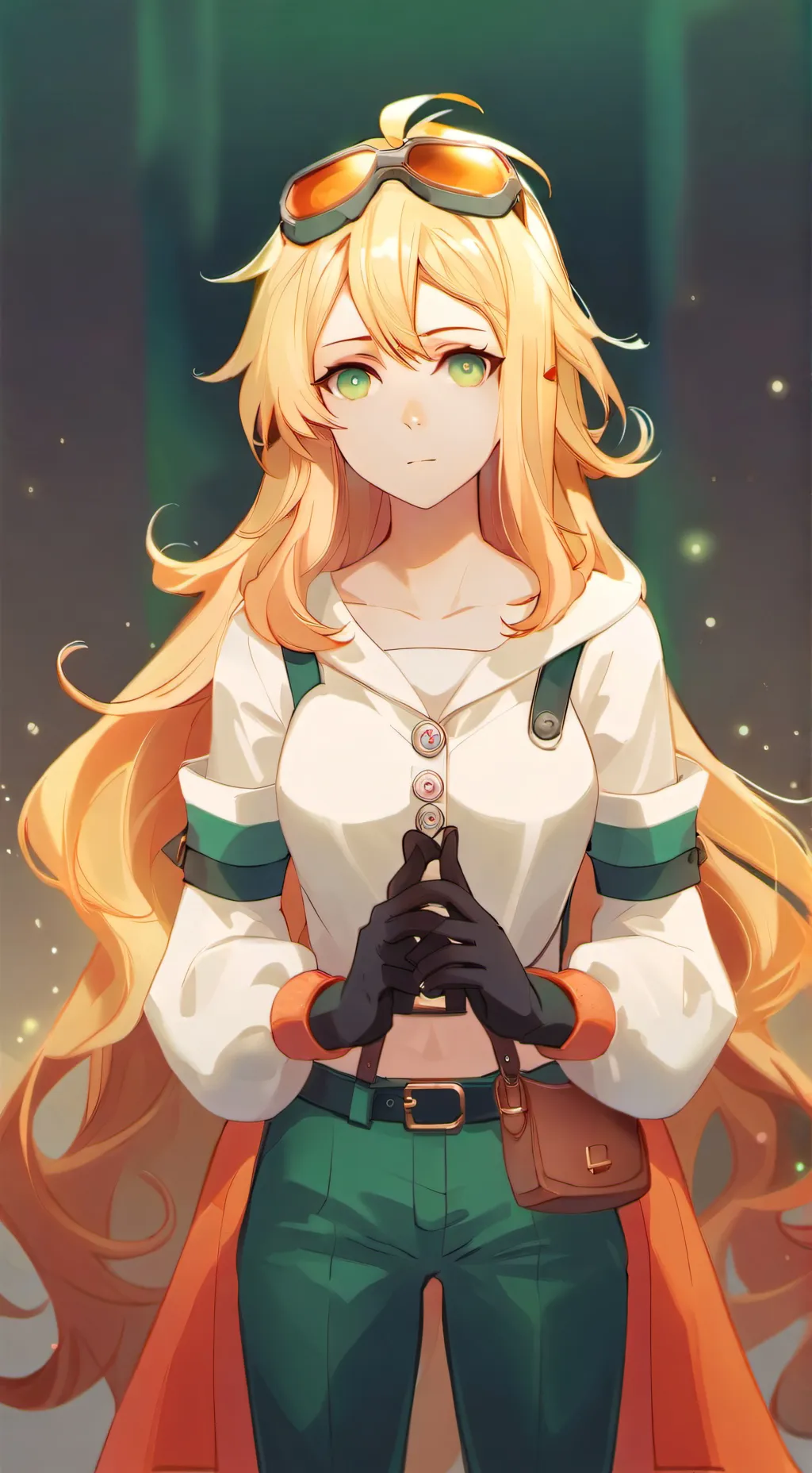 ai character: Нила background