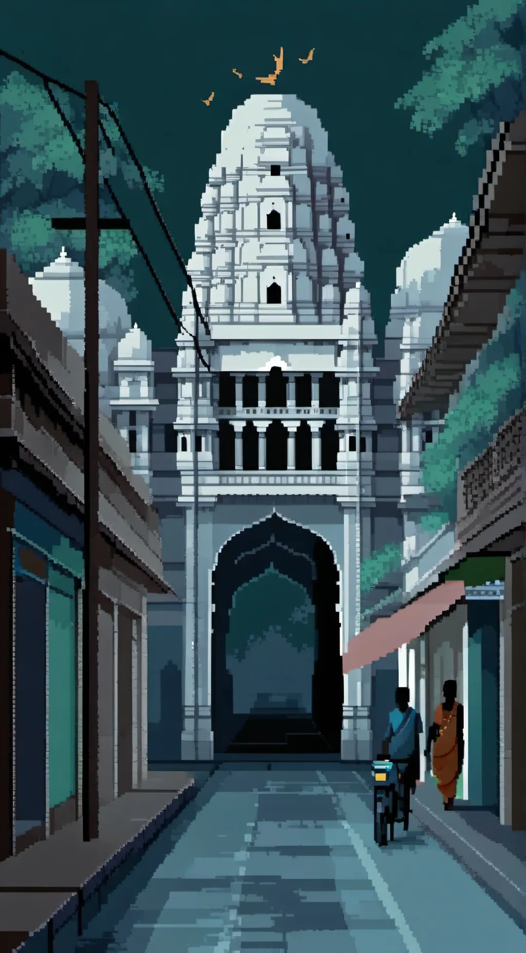 ai character: Chennai city background