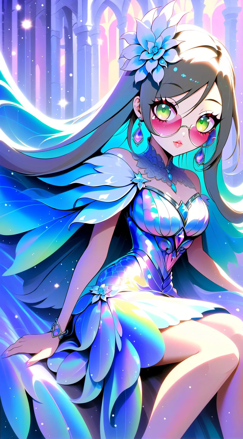 ai character: Allie  background