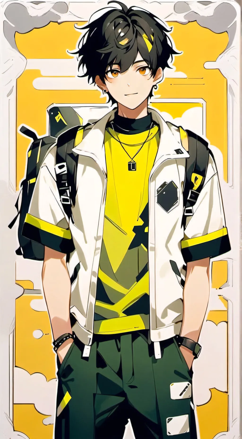 ai character: wha WhatsApp  background