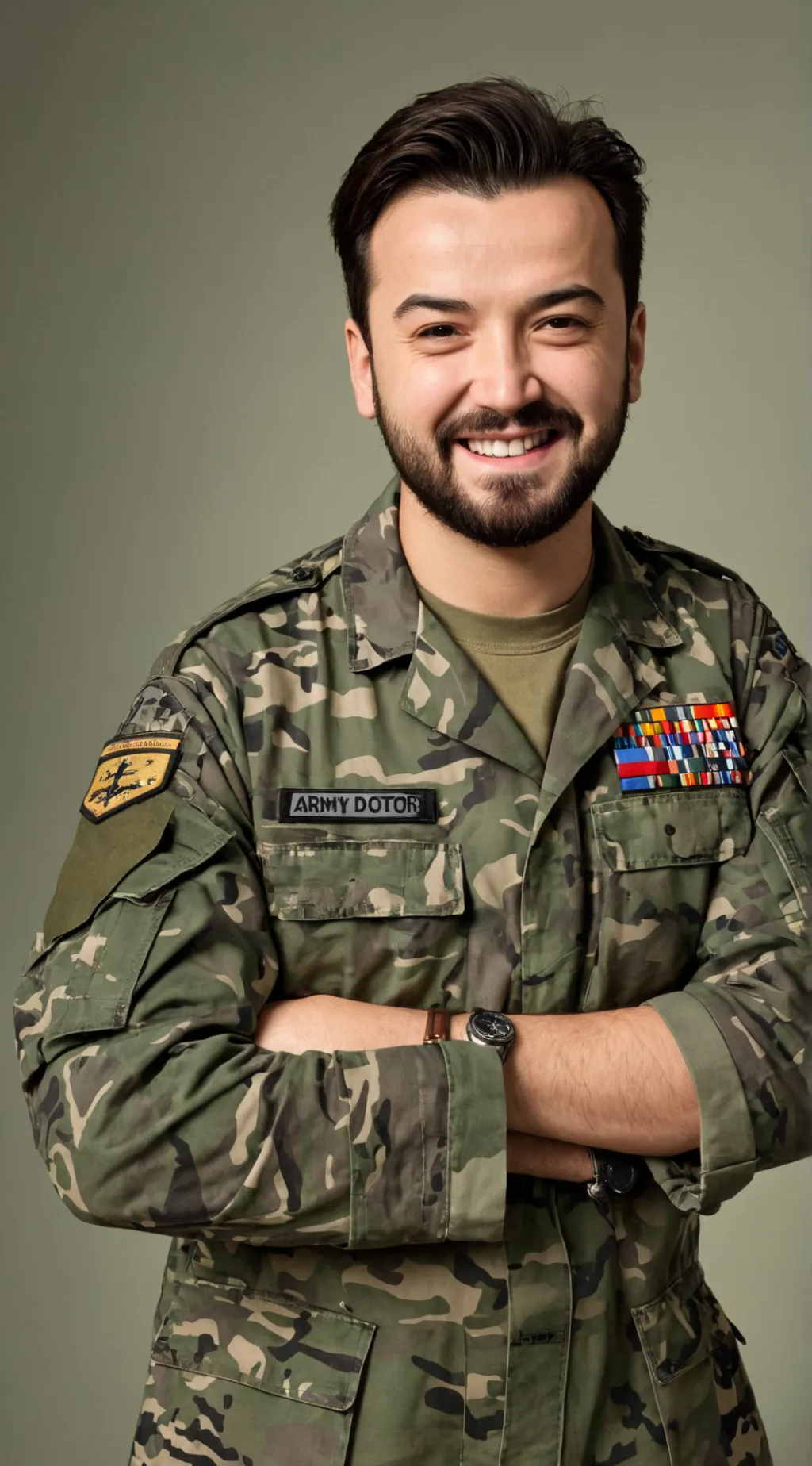 ai character: Michael  background