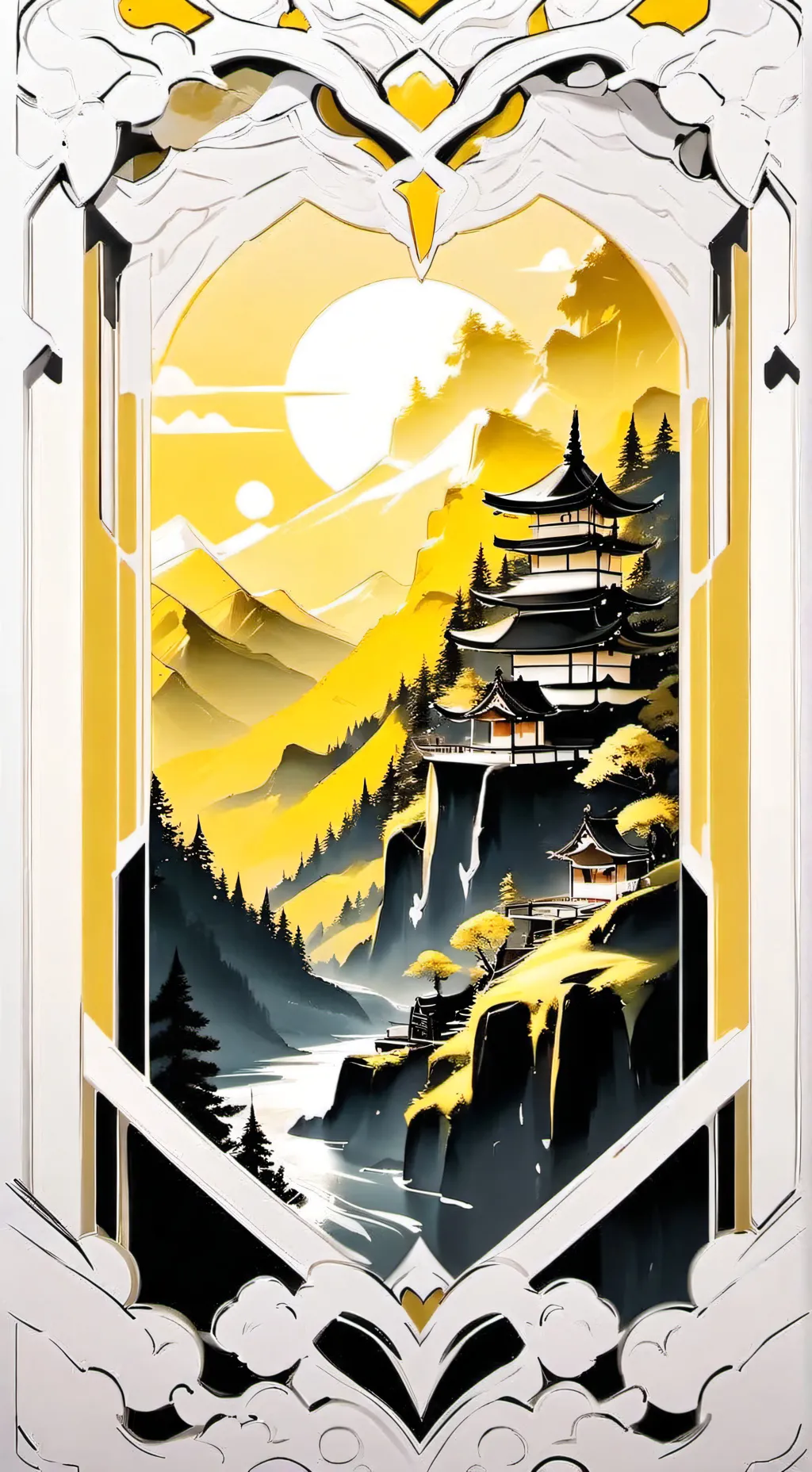 ai character: South park y tu. background