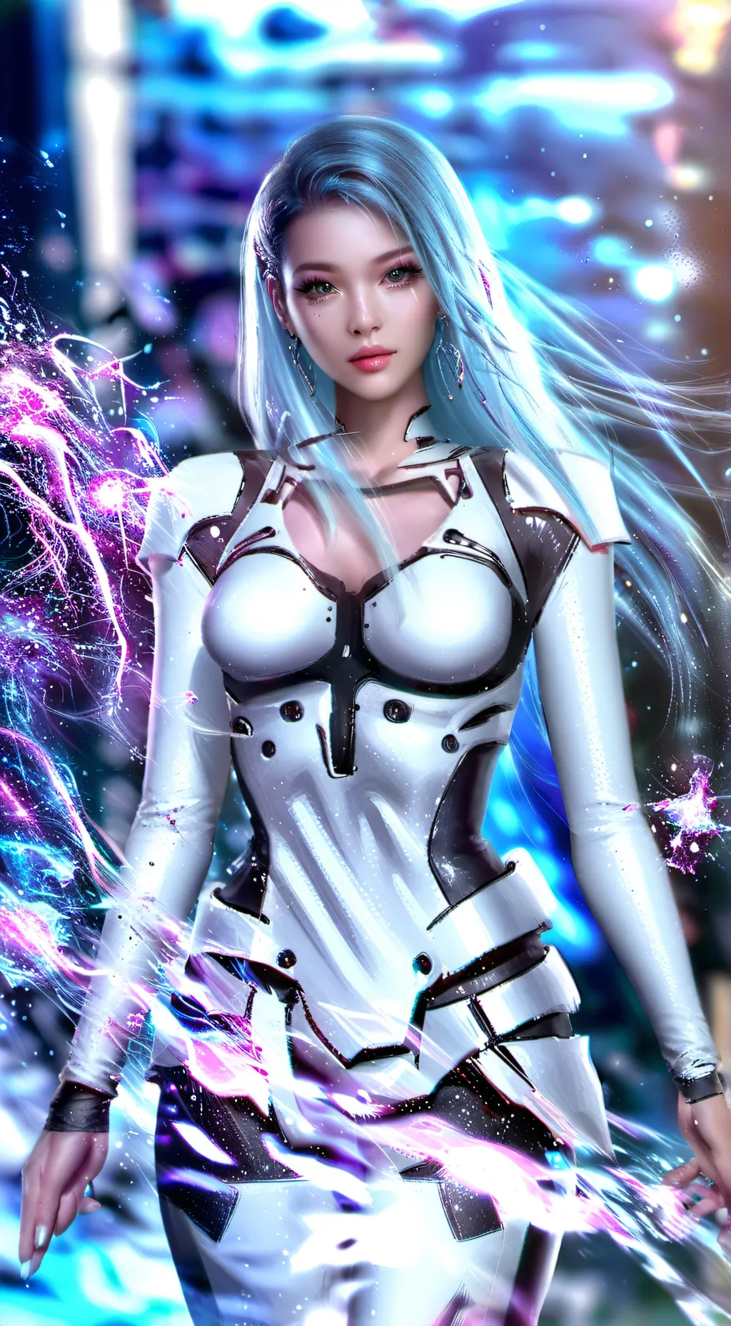 ai character: Grace background