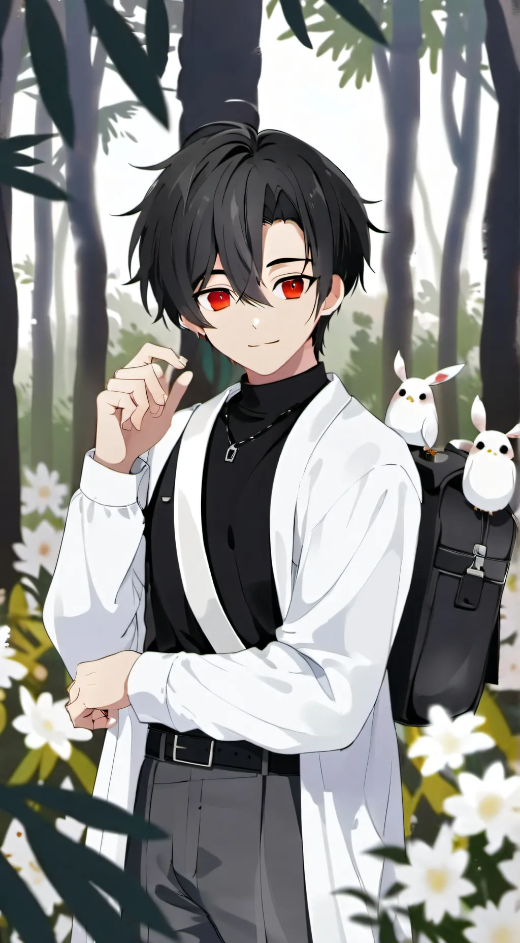 ai character: lukas background