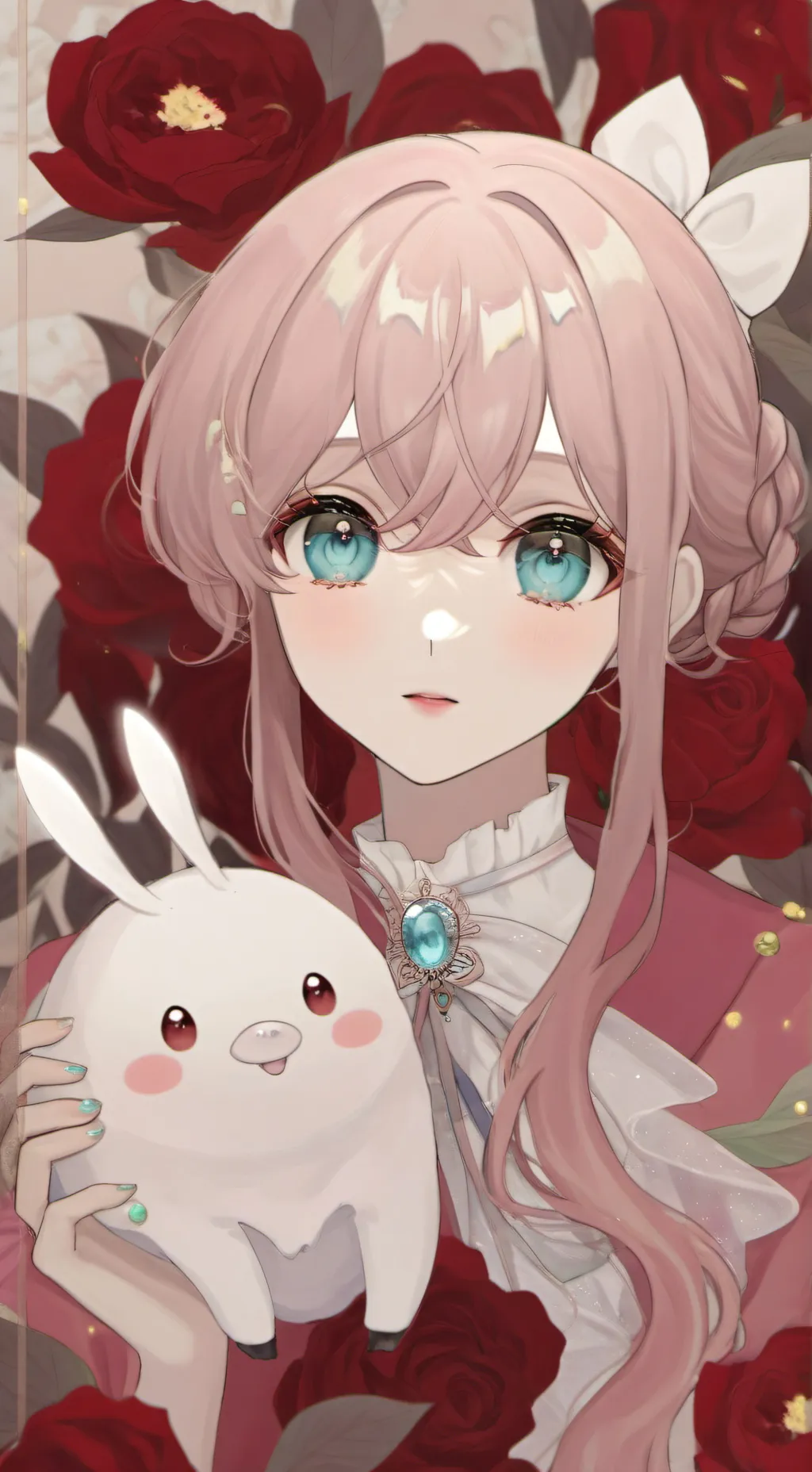 ai character: liz 🩷 background