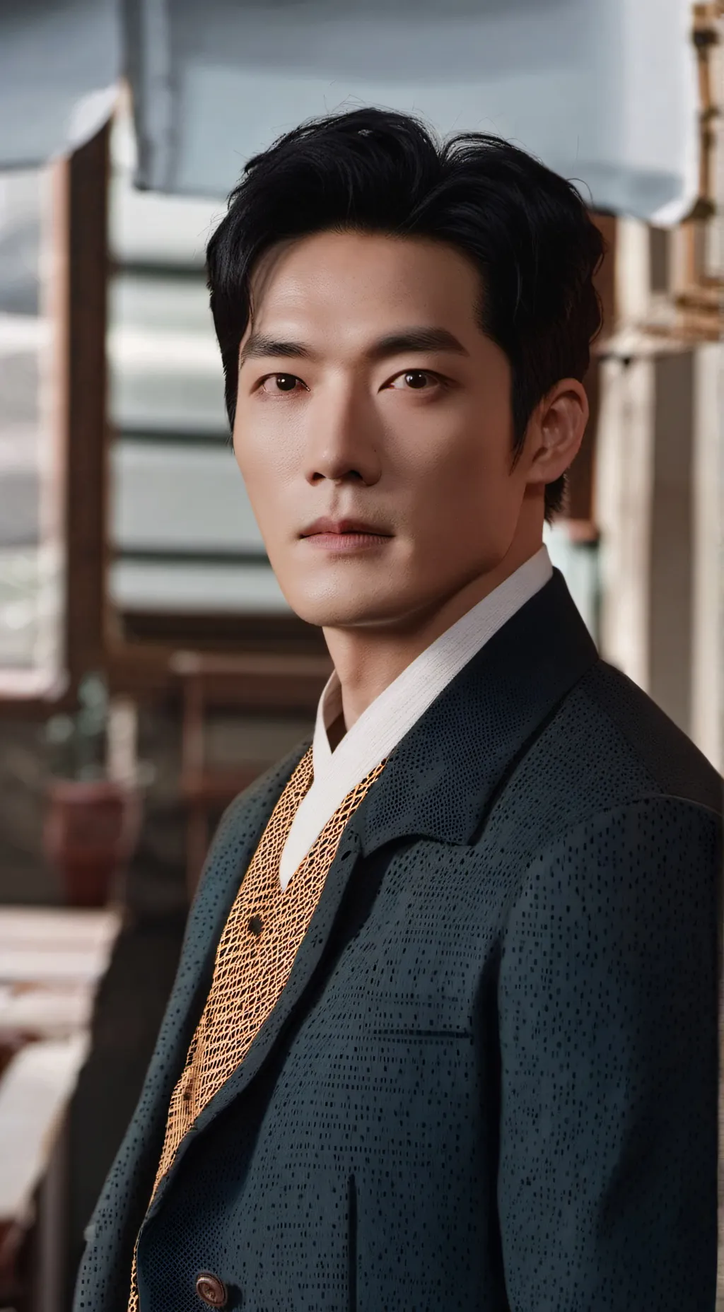 ai character: Hwang in-ho  background