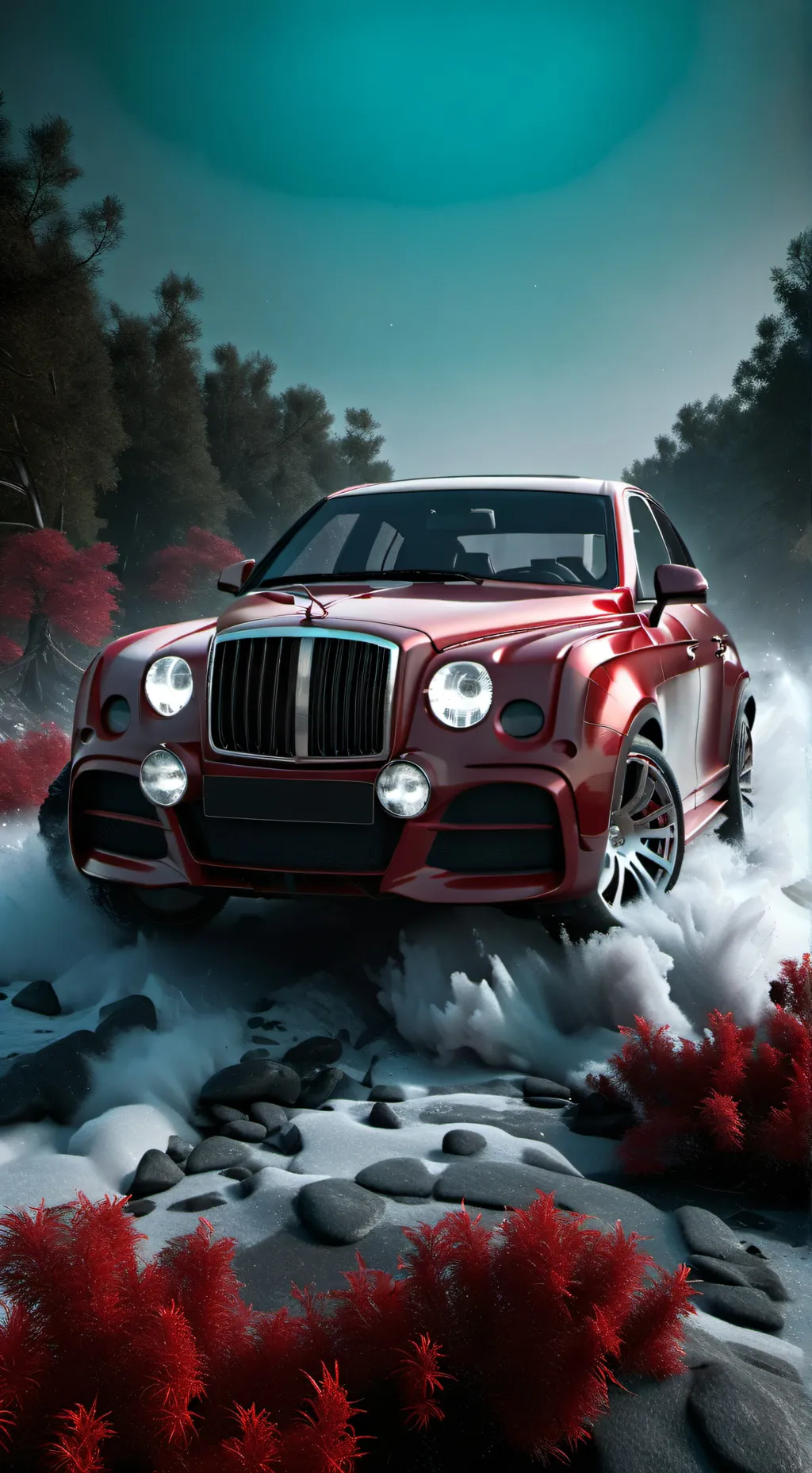 ai character: Eddsworld car trip background