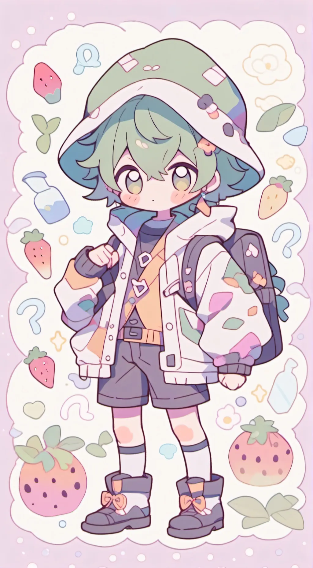 ai character: Max  background