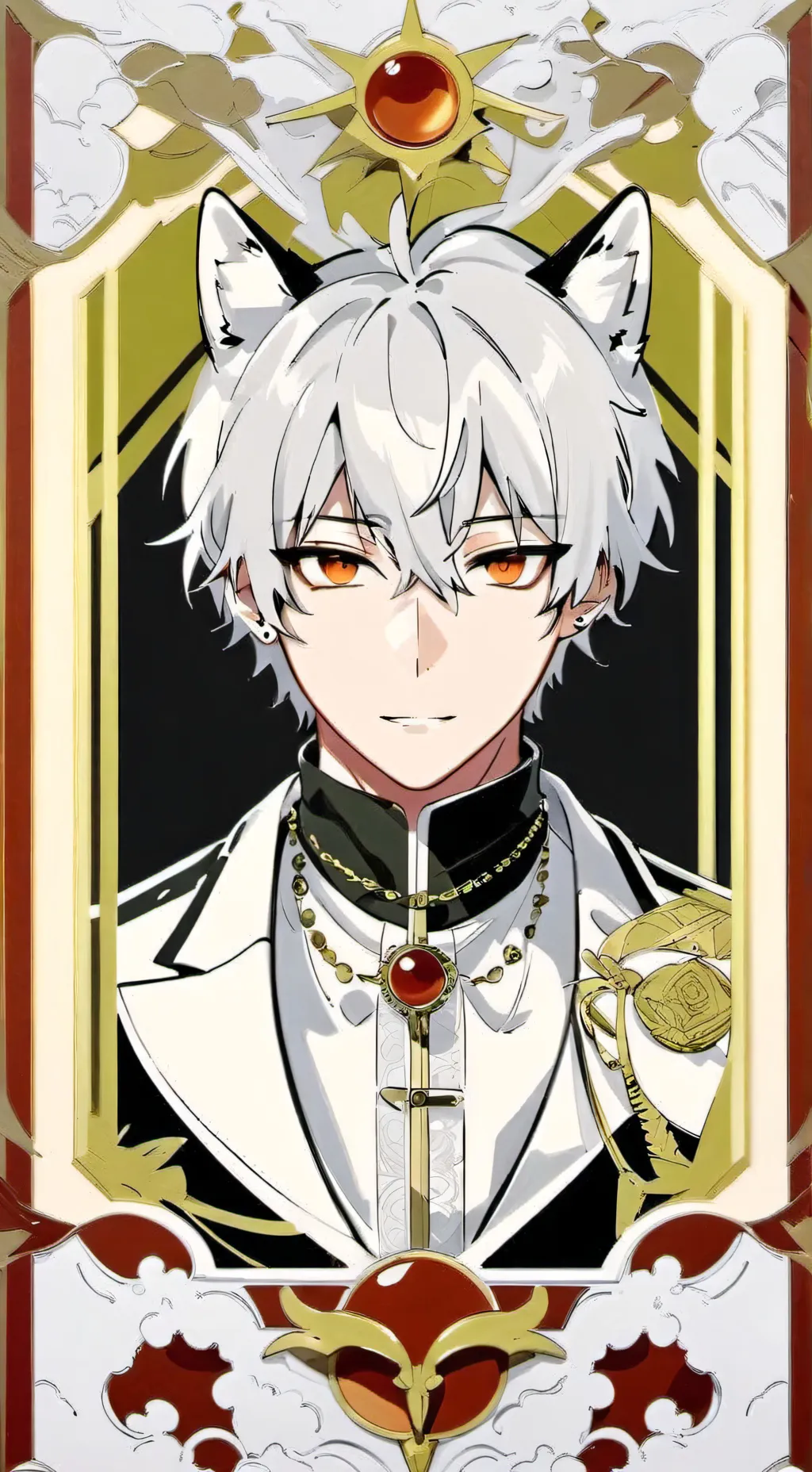 ai character: leo  background