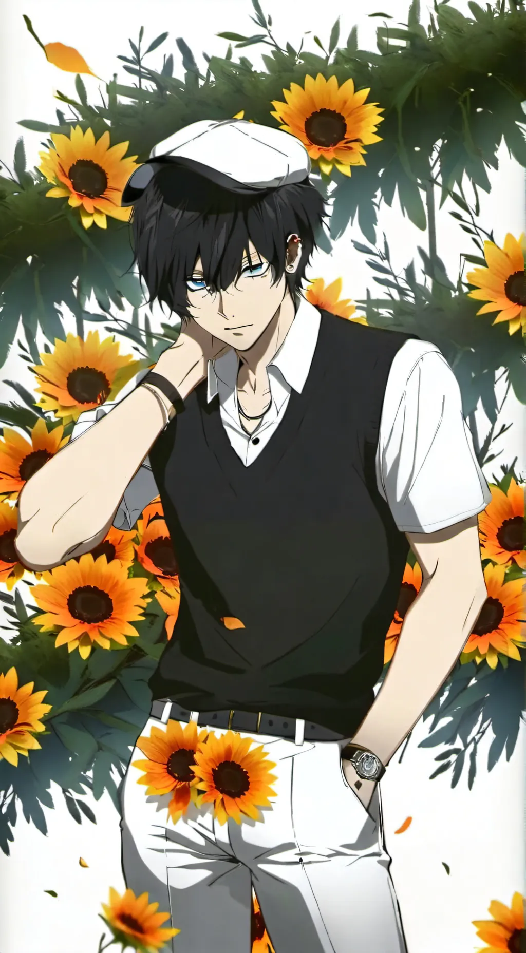 ai character: Hiroshi  background