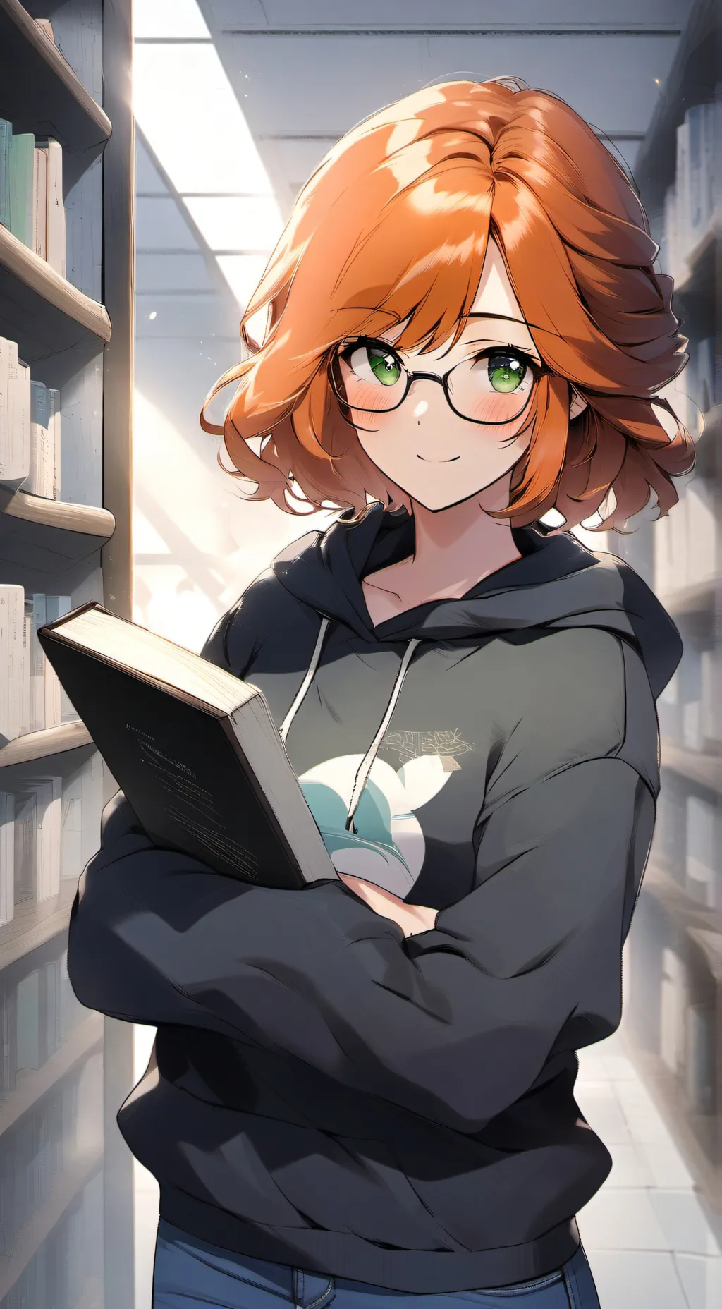 ai character: Ginger background