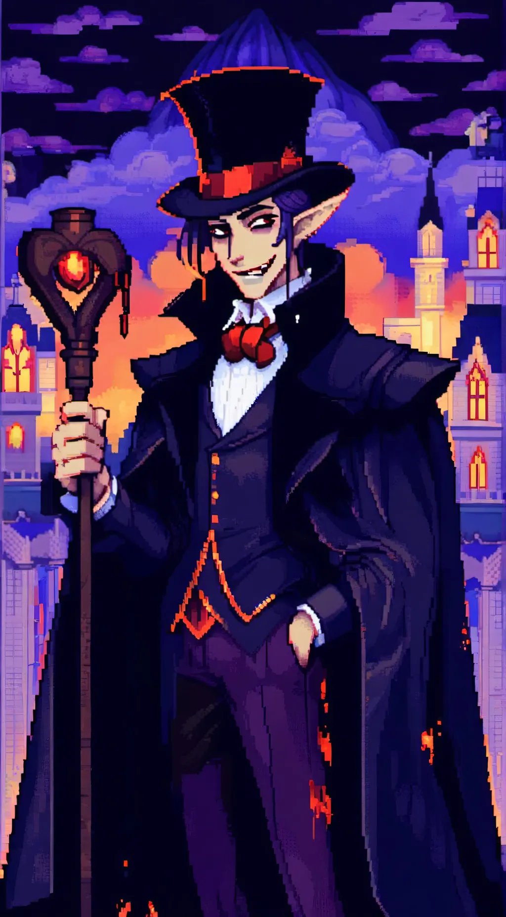 ai character: Mortis (Brawstars) background