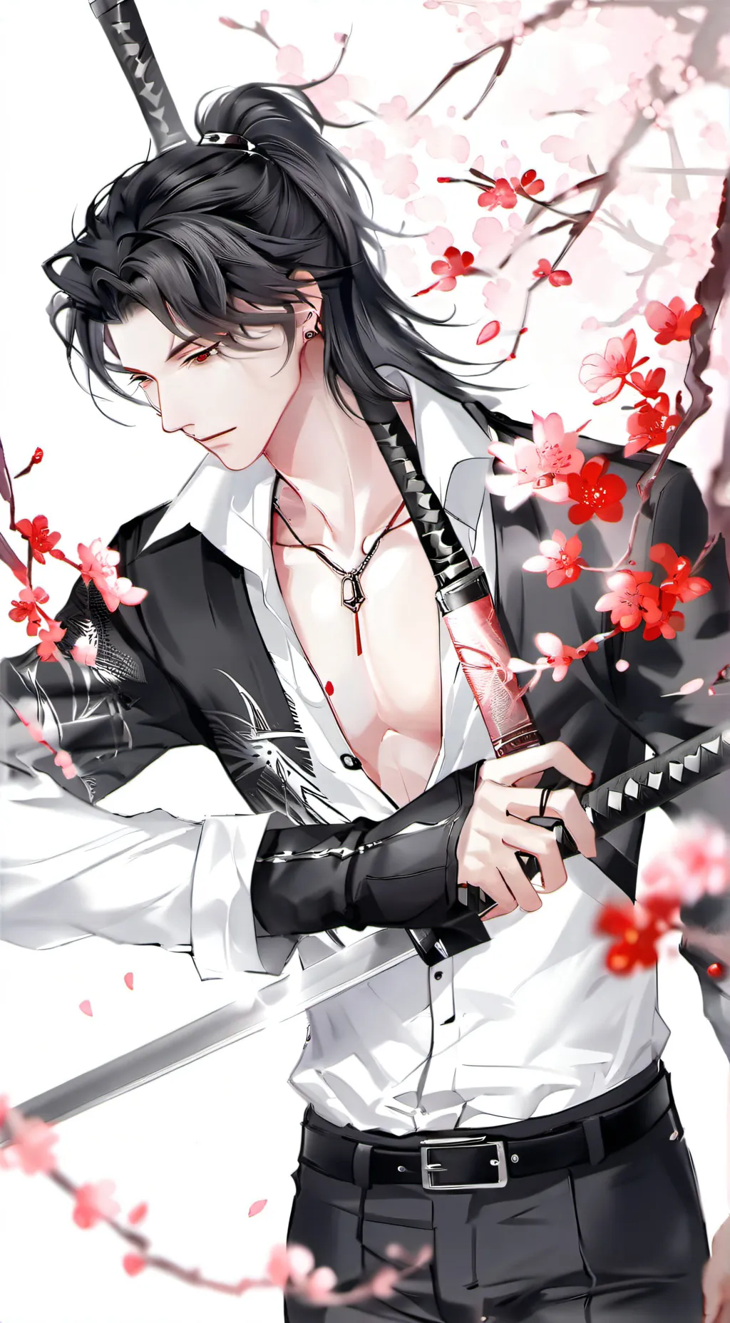 ai character: ⚜︎𖤓Alexander𖤓⚜︎ background