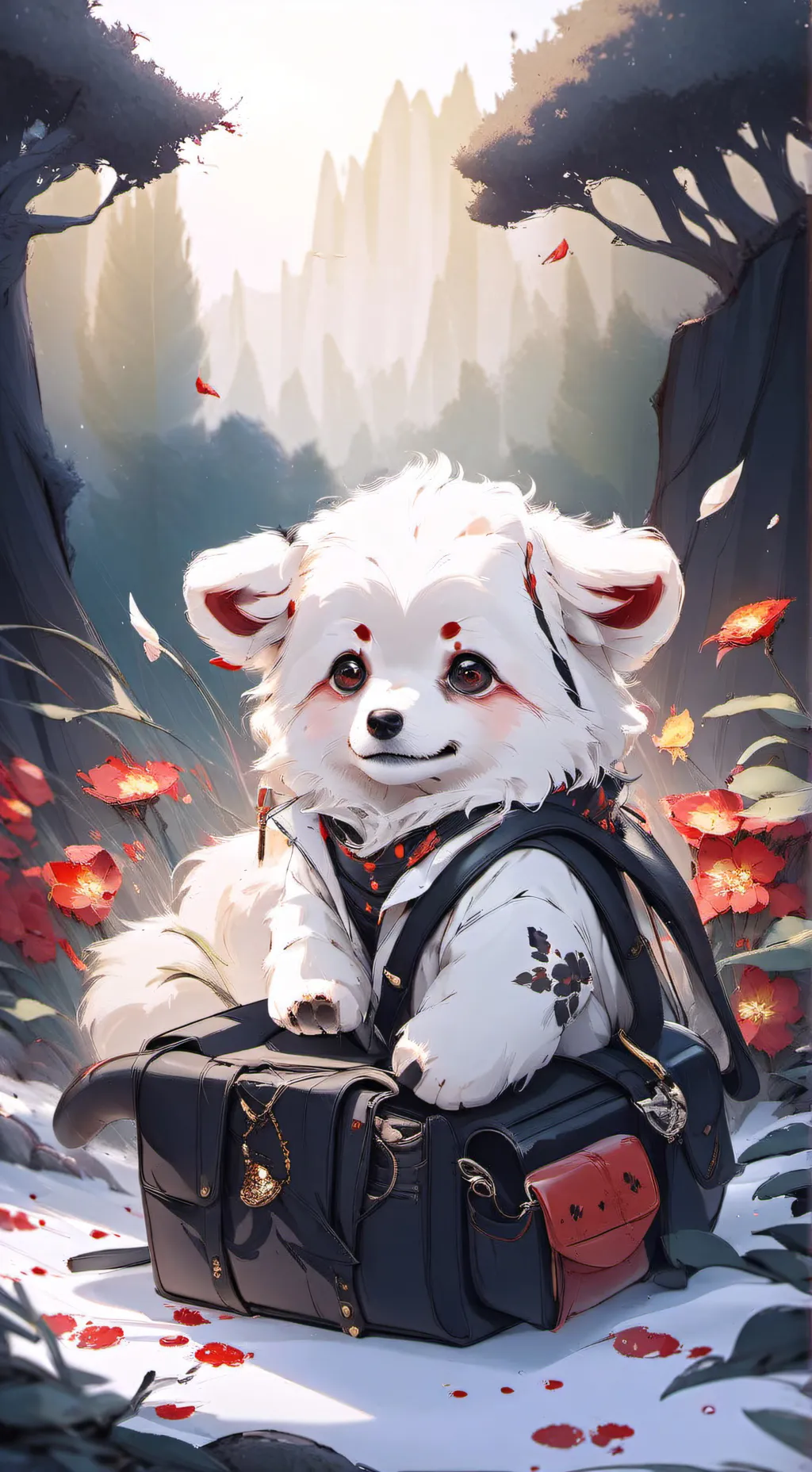 ai character: gruppo animalita background