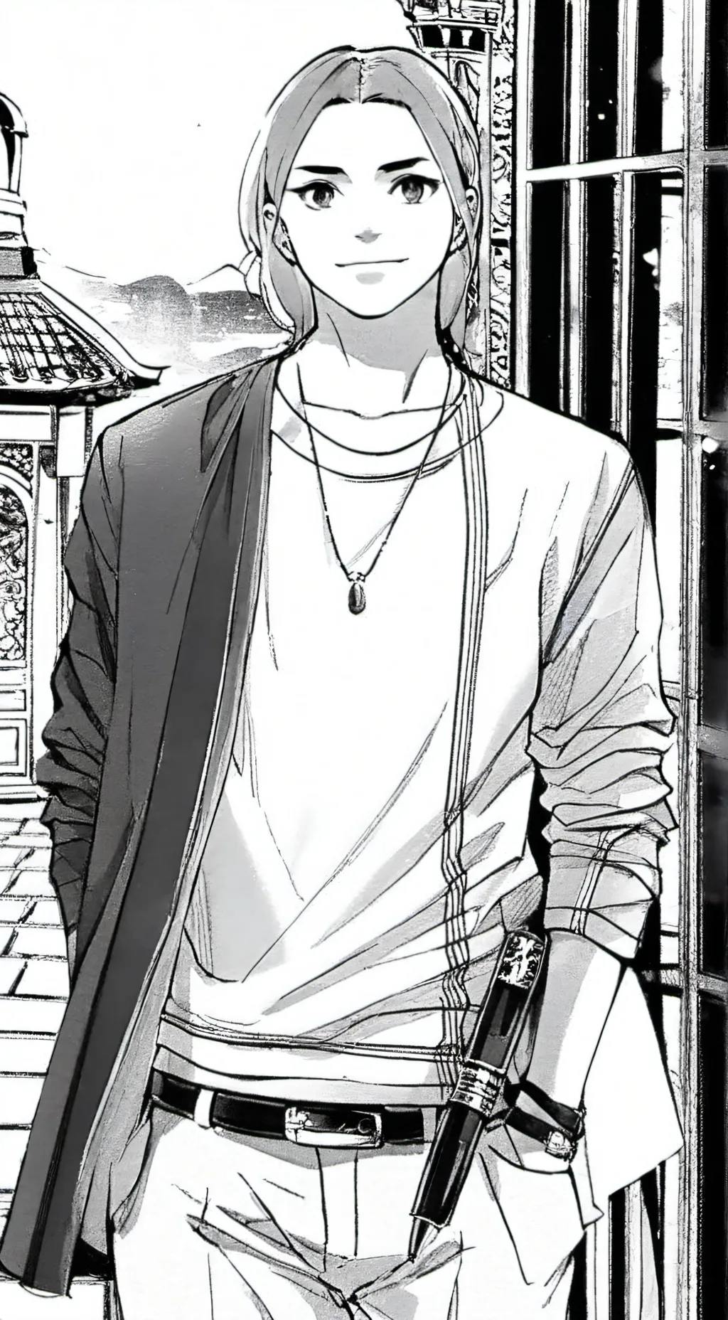 ai character: amelie background