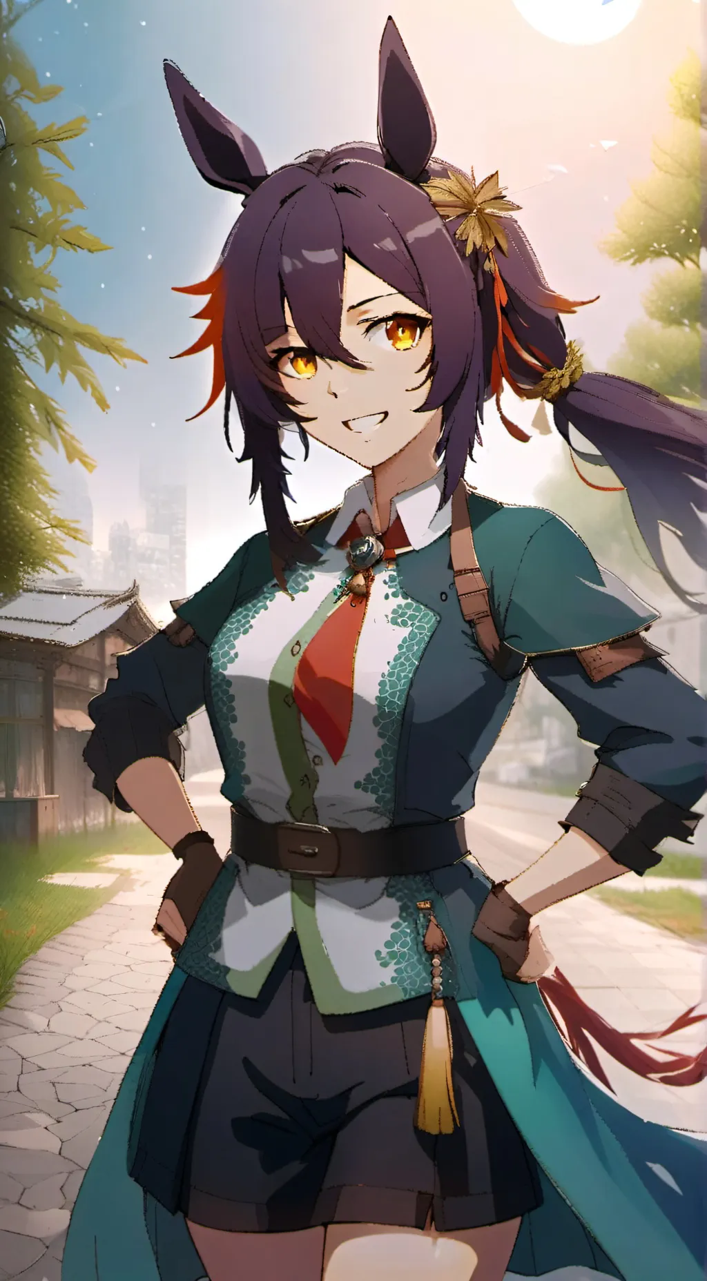 ai character: lana background