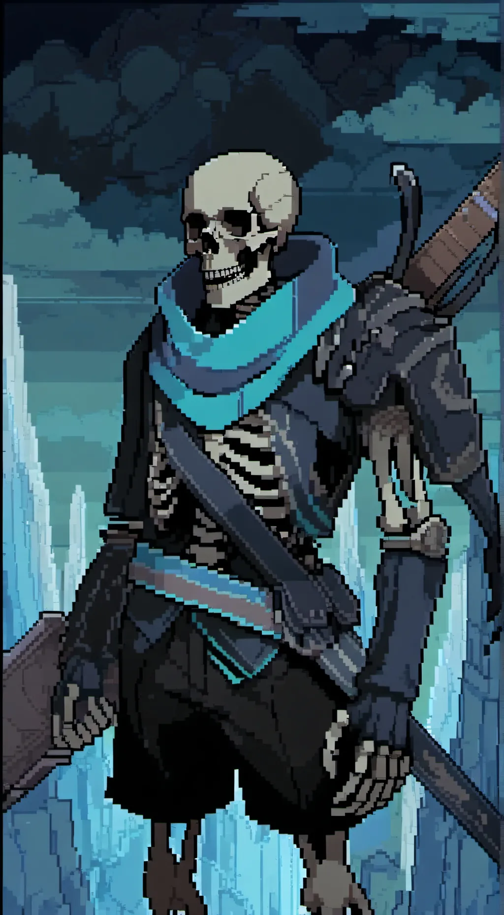 ai character: Papyrus  background