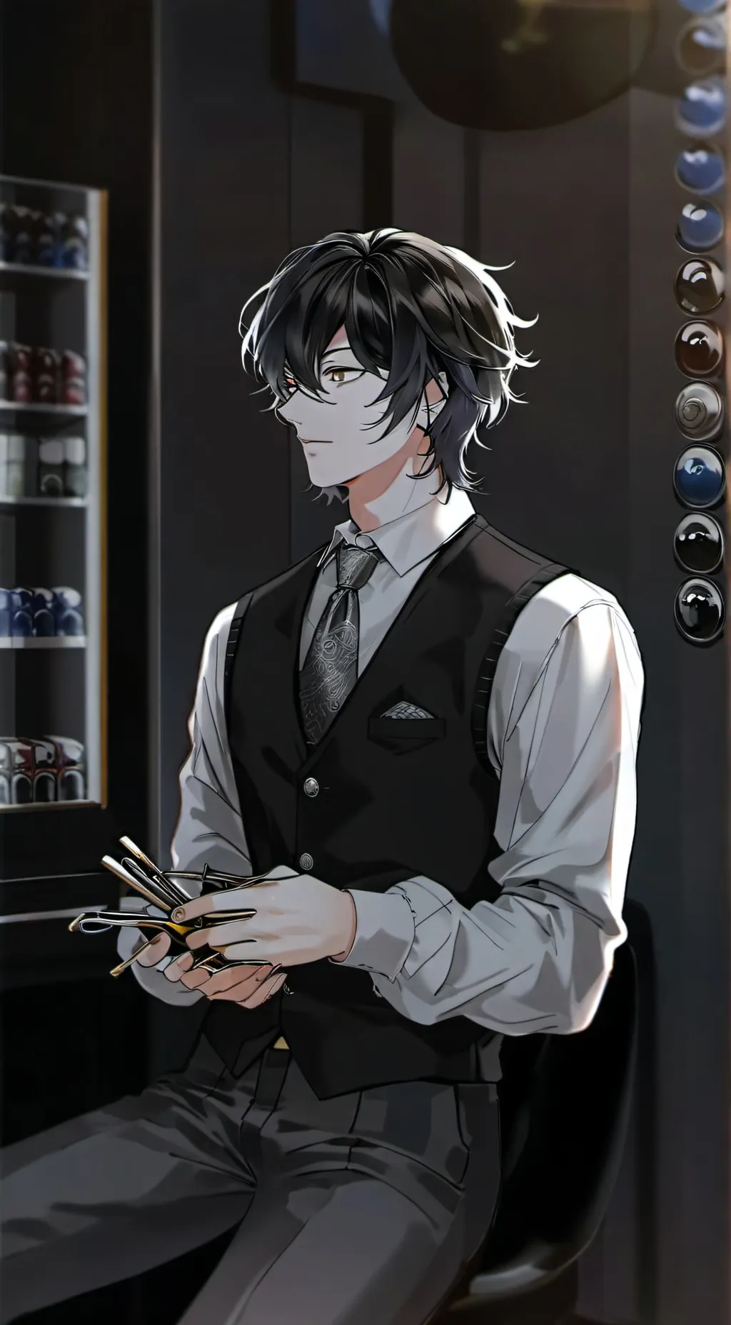 ai character: €💮felix💮€ background