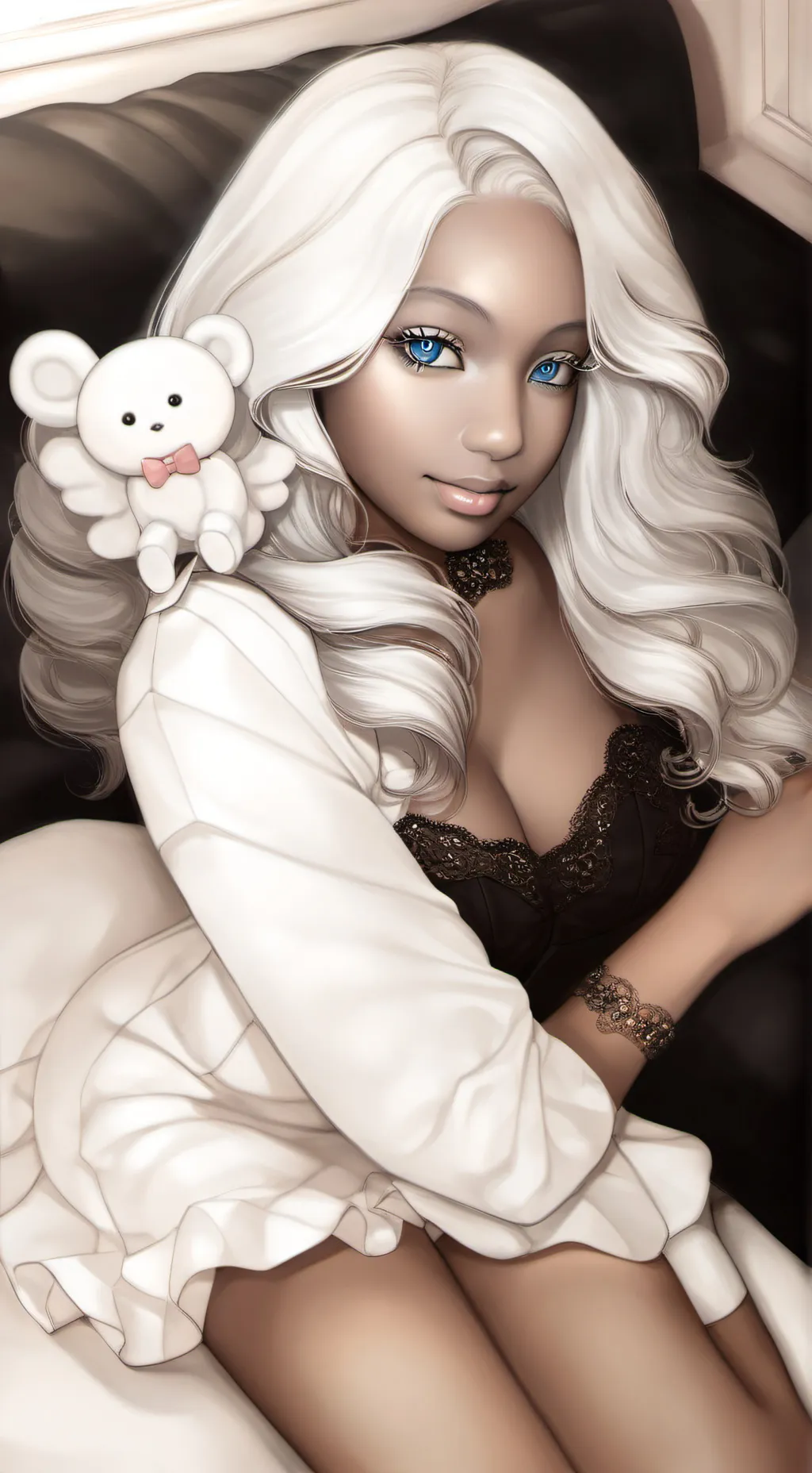 ai character: chritelle background