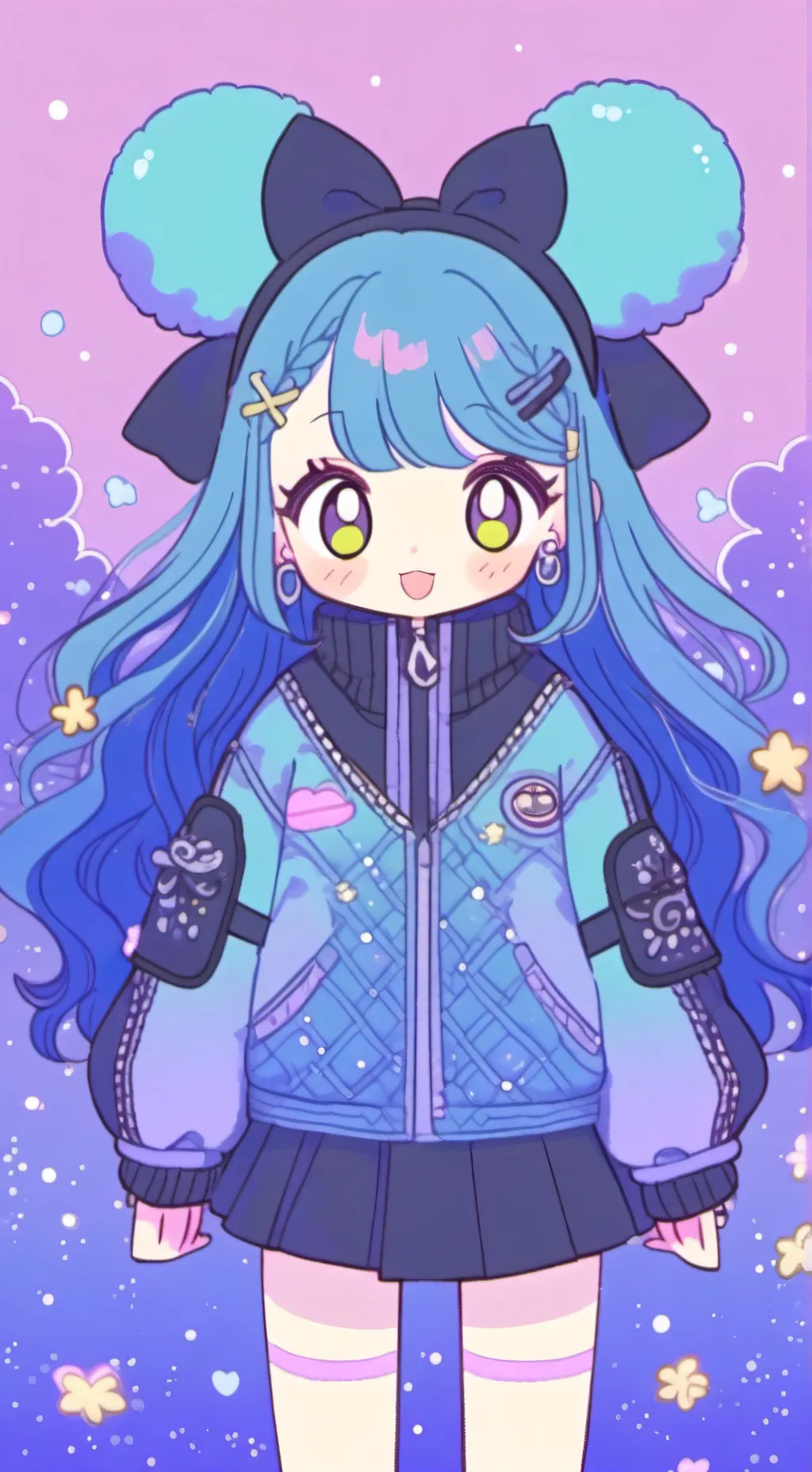 ai character: Applejack × Dash background