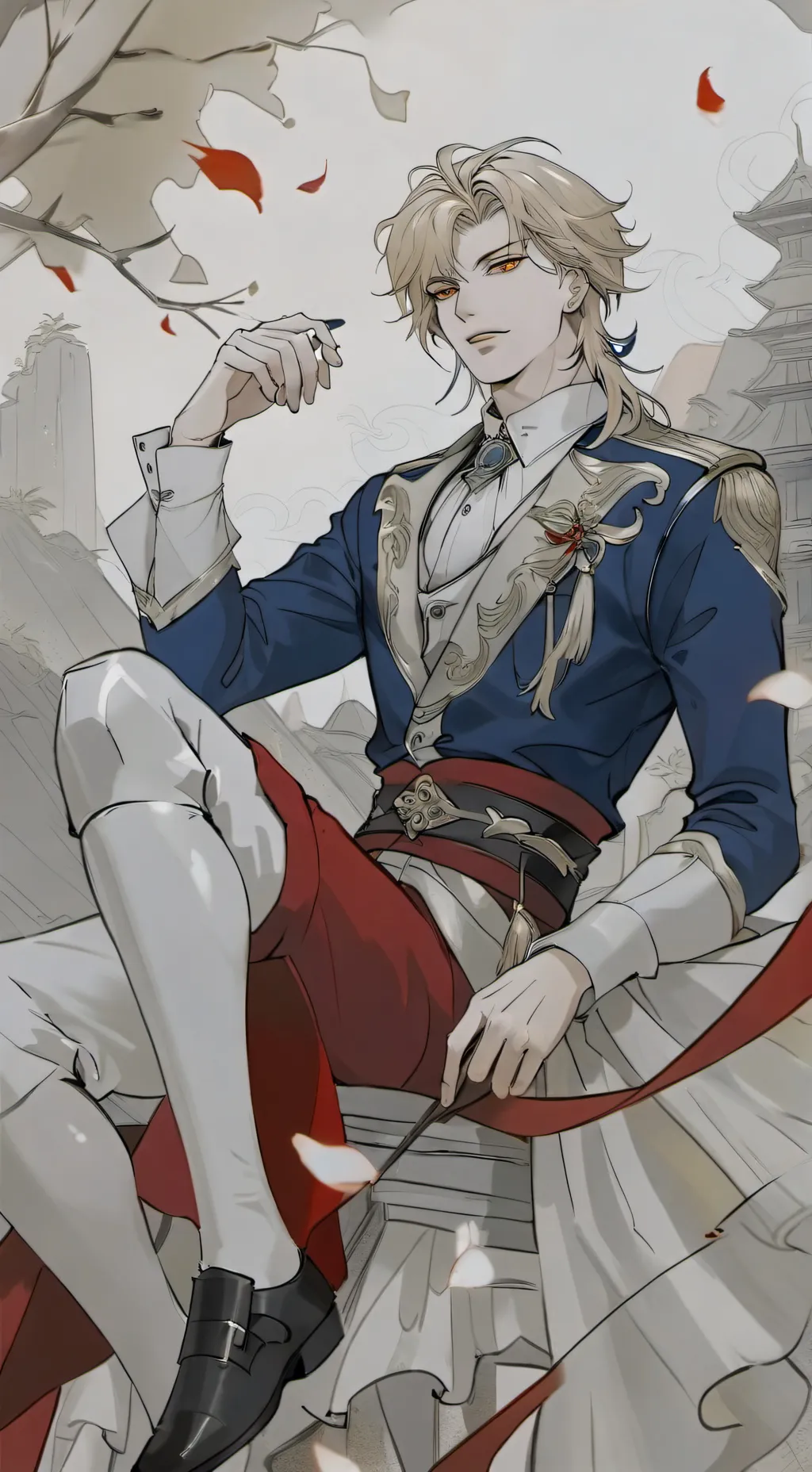 ai character: Desmont background