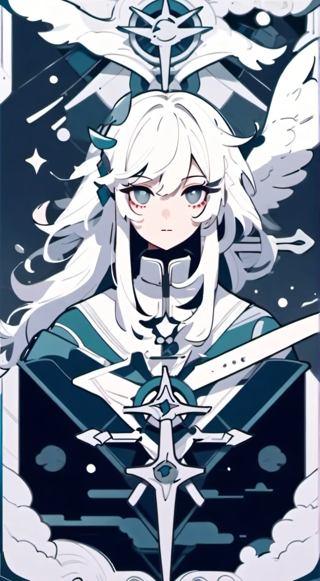 ai character: ANNOUNCEMENT TIME  background