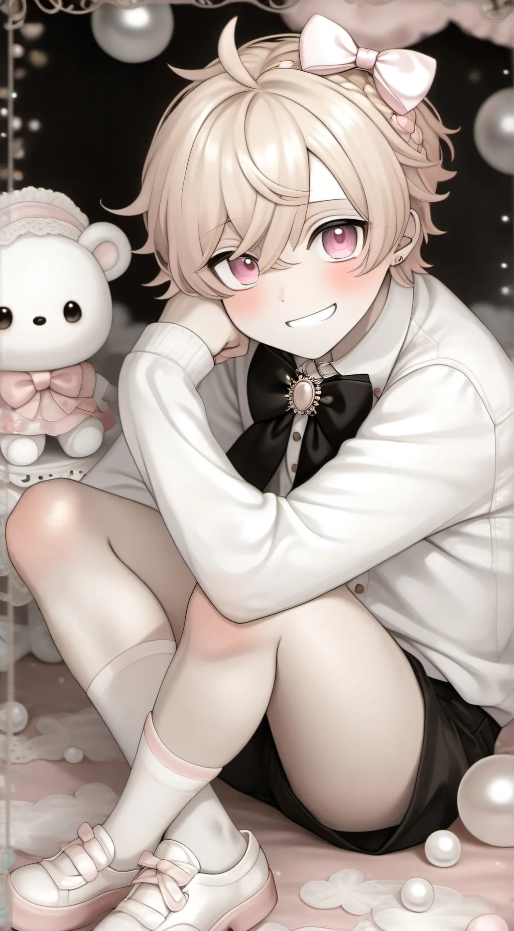 ai character: GLISTEN  background