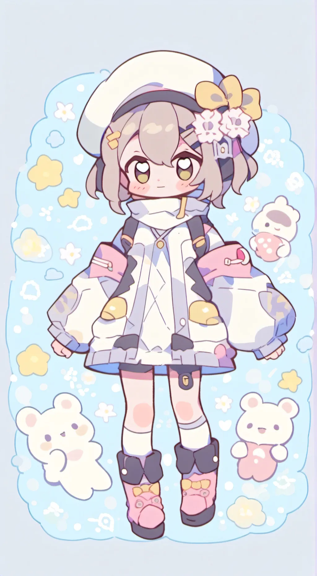 ai character: 🌟Fruitcake🌟 background