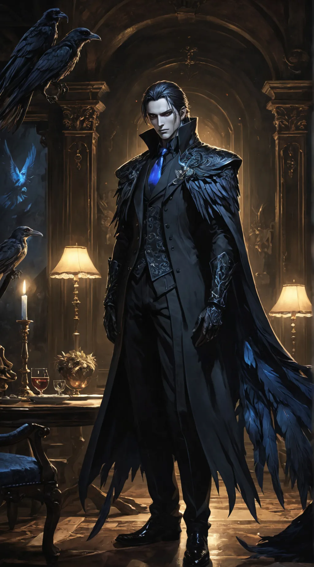 ai character: Lucien background