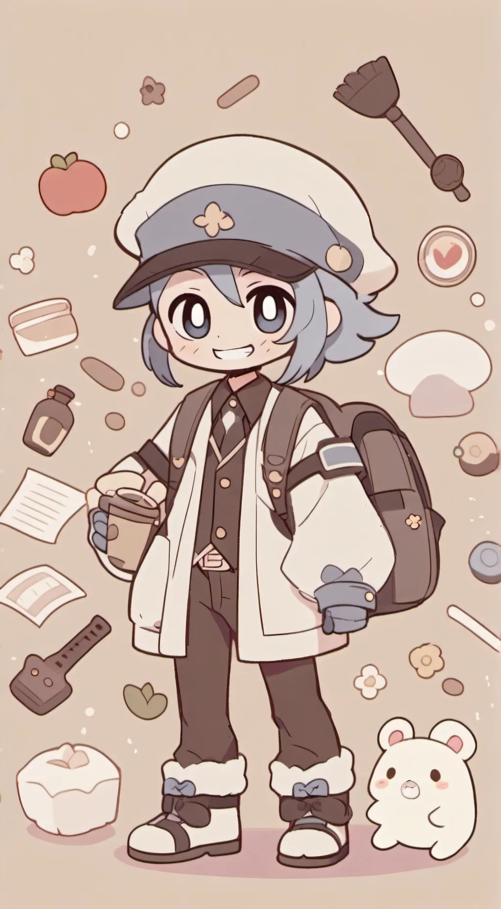 ai character: Finn DW background