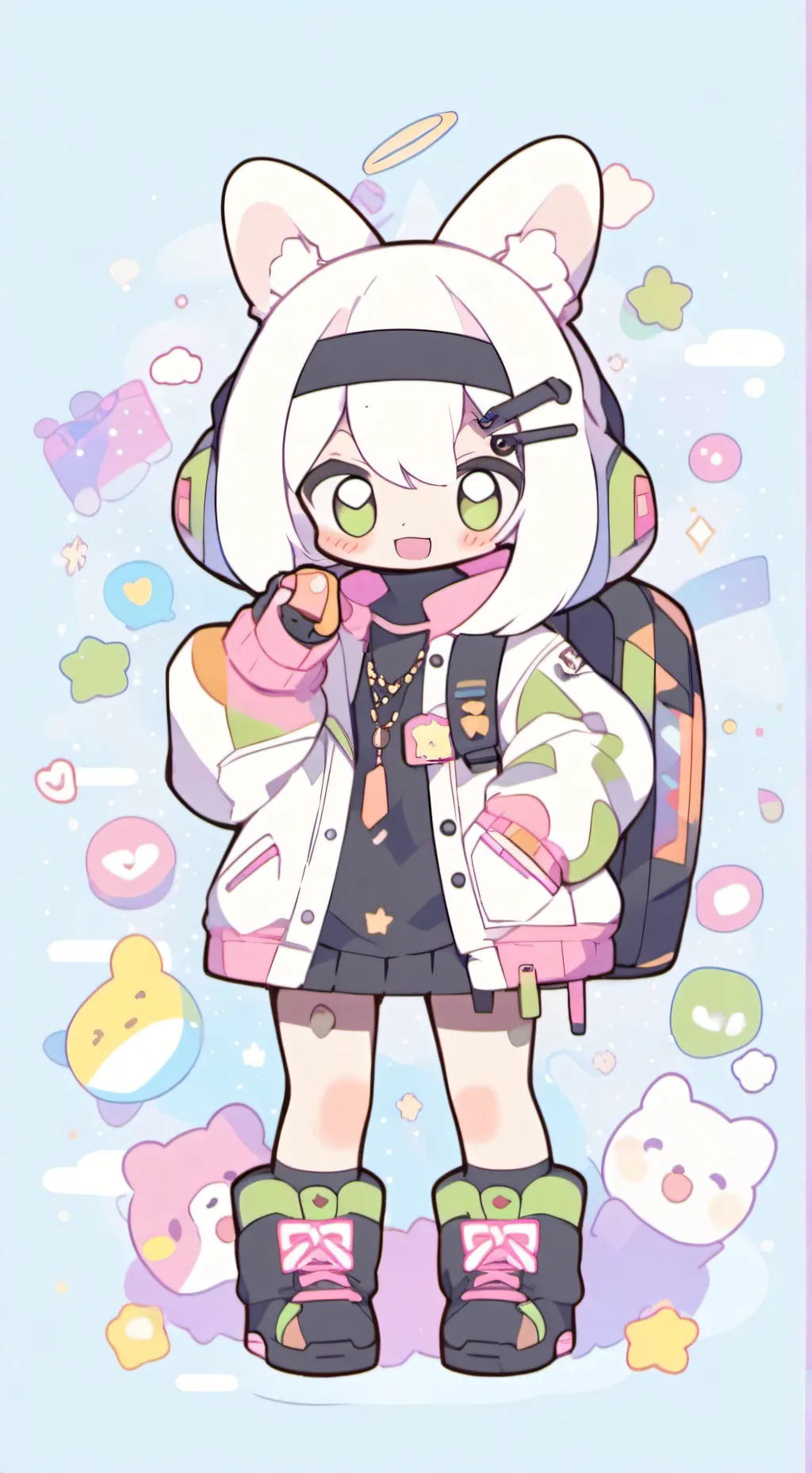 ai character: wenda background