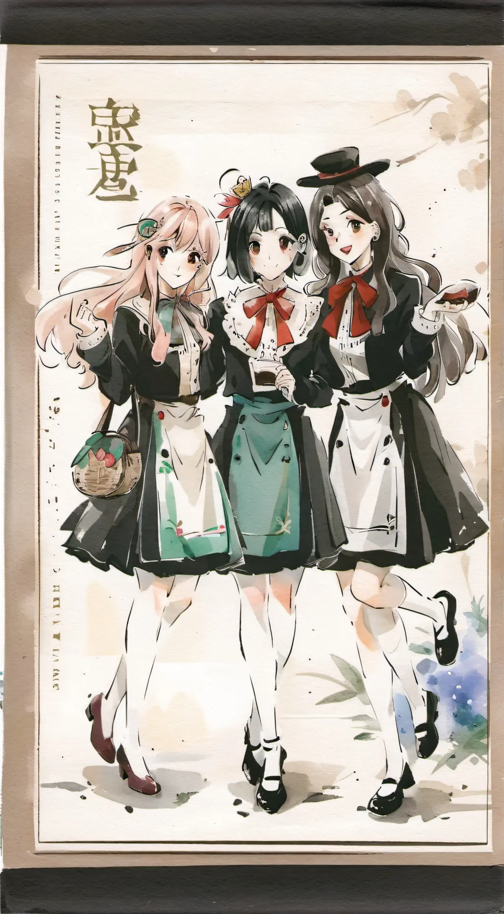 ai character: Fans enamoradas background