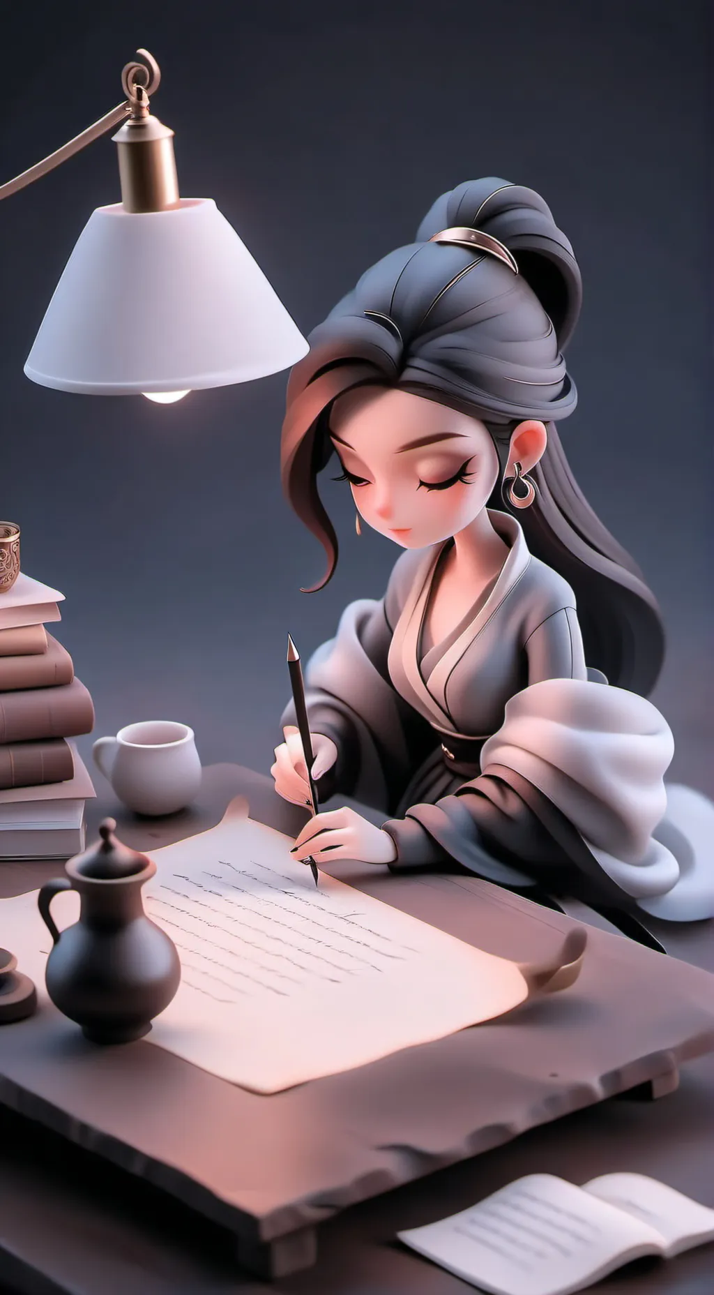 ai character: maya background